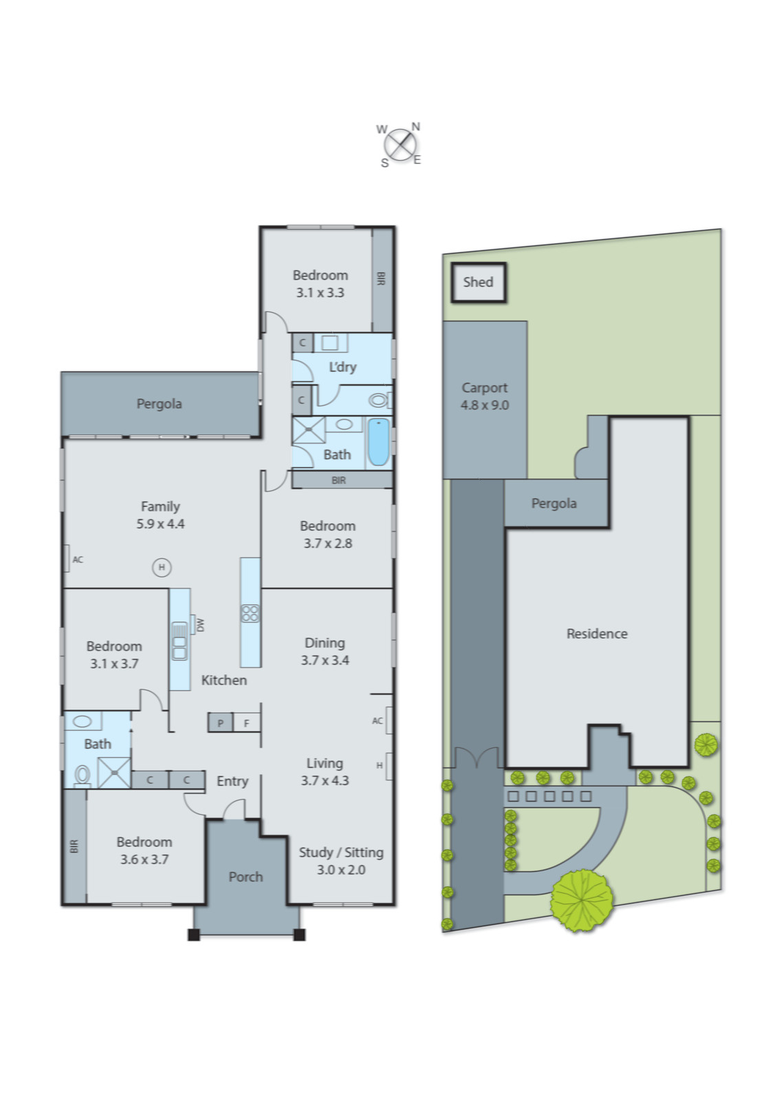 53 Bethell Avenue, Parkdale VIC 3195 - Floorplan