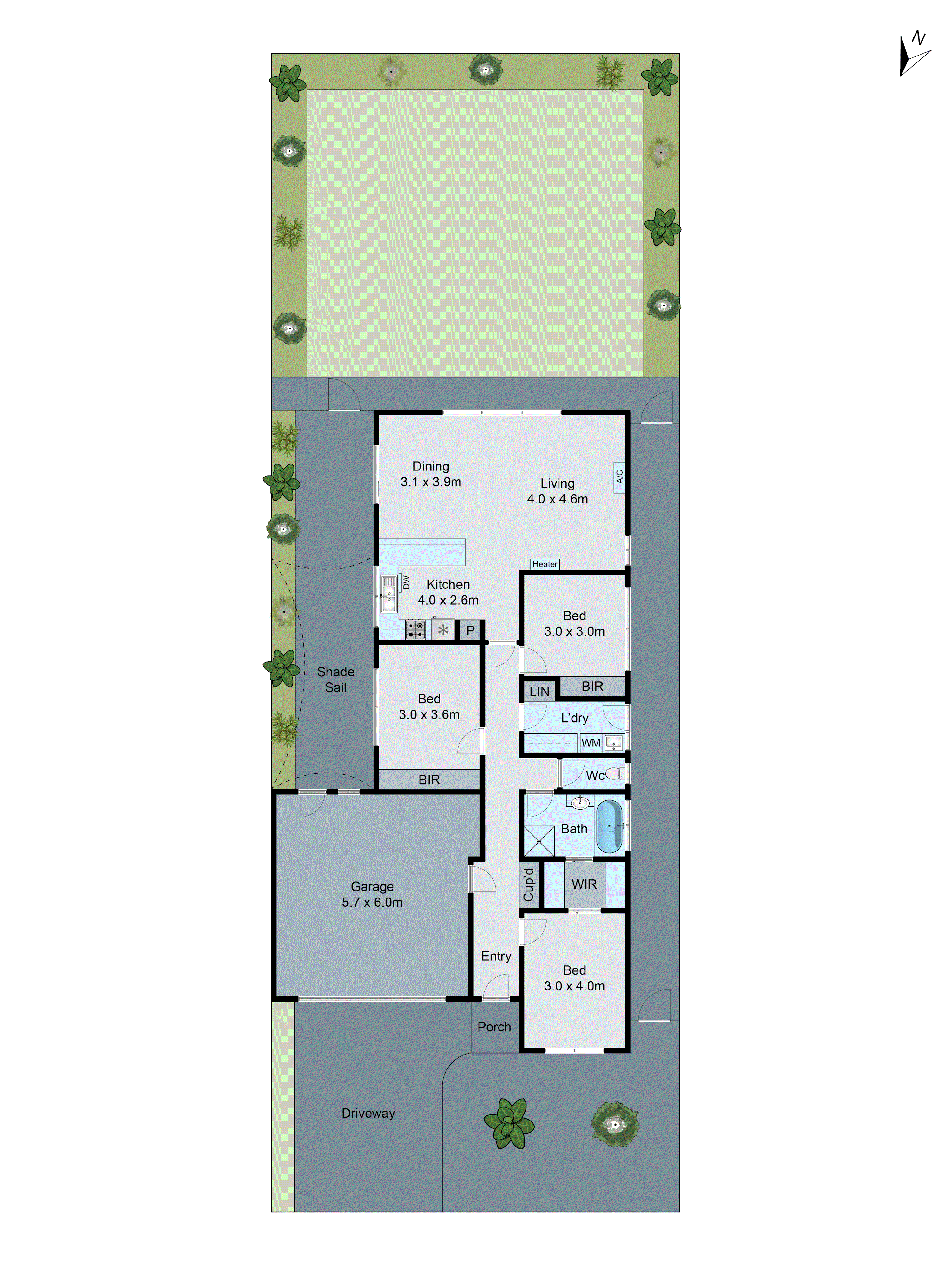 53 Hewitt Drive, Grovedale VIC 3216 - Floorplan