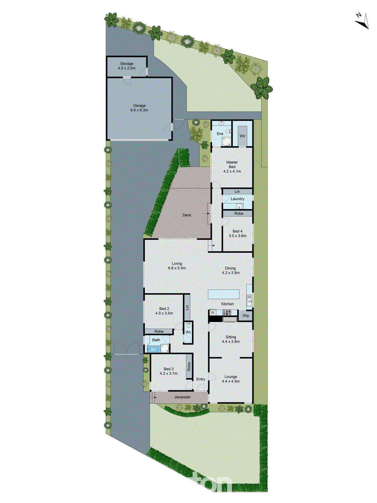 53 Lascelles Avenue, Manifold Heights VIC 3218 - Floorplan