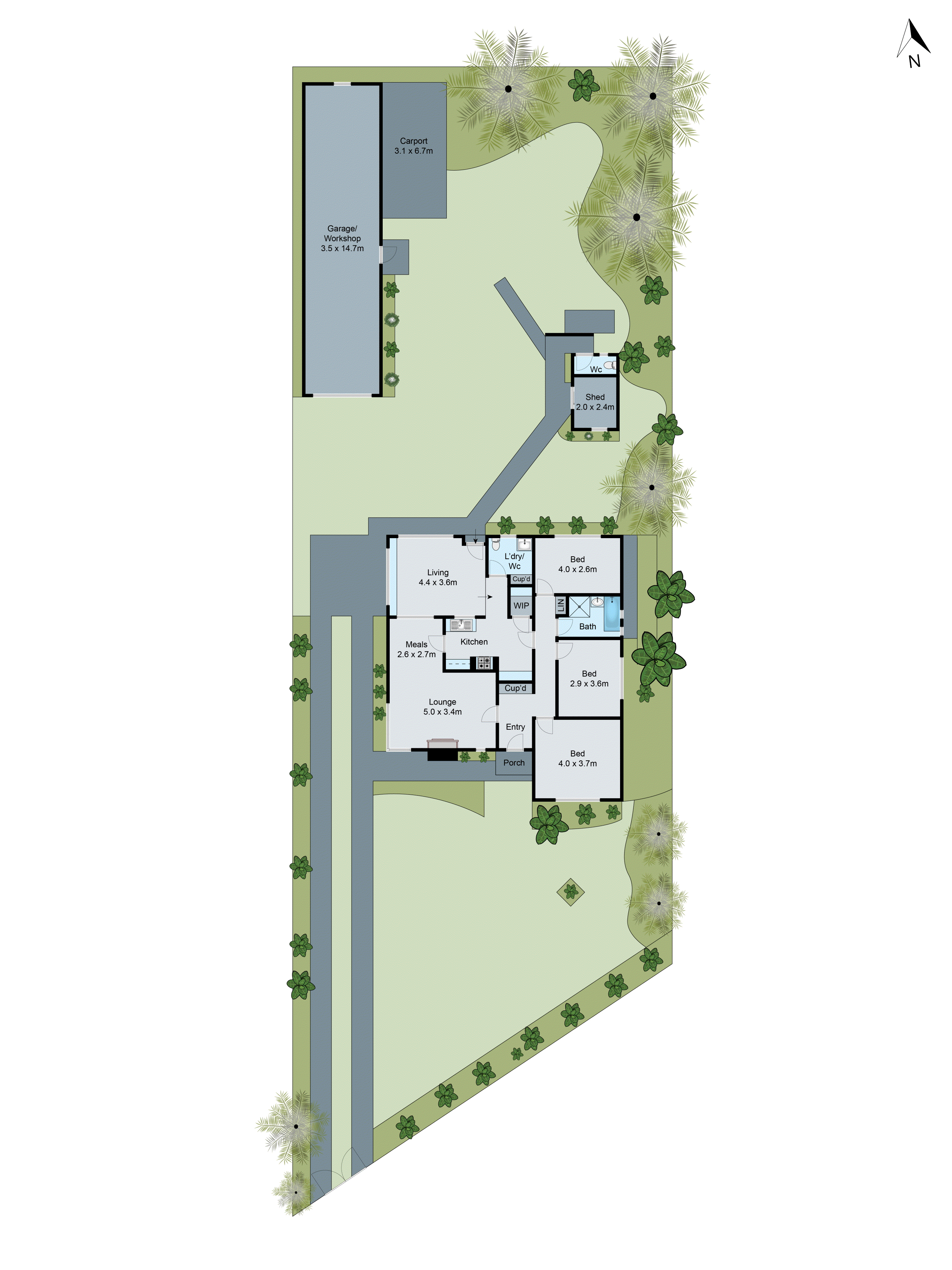 53 New Station Street, Cressy VIC 3322 - Floorplan