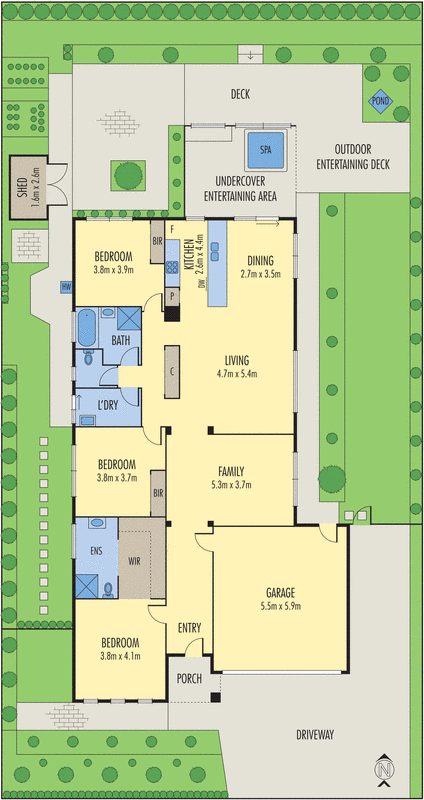 53 Reserve Road, Grovedale VIC 3216 - Floorplan