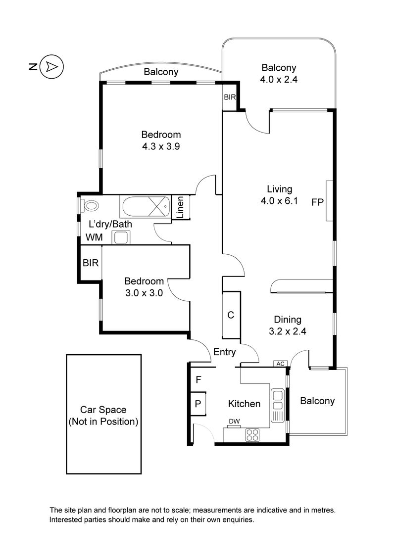 5/310 Walsh Street, South Yarra VIC 3141 - Floorplan