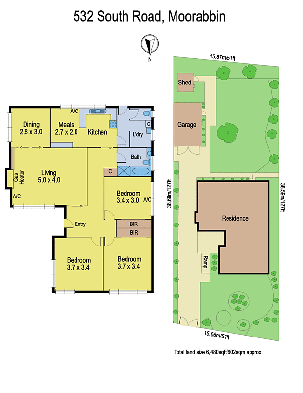 532 South Road, Moorabbin VIC 3189 - Floorplan