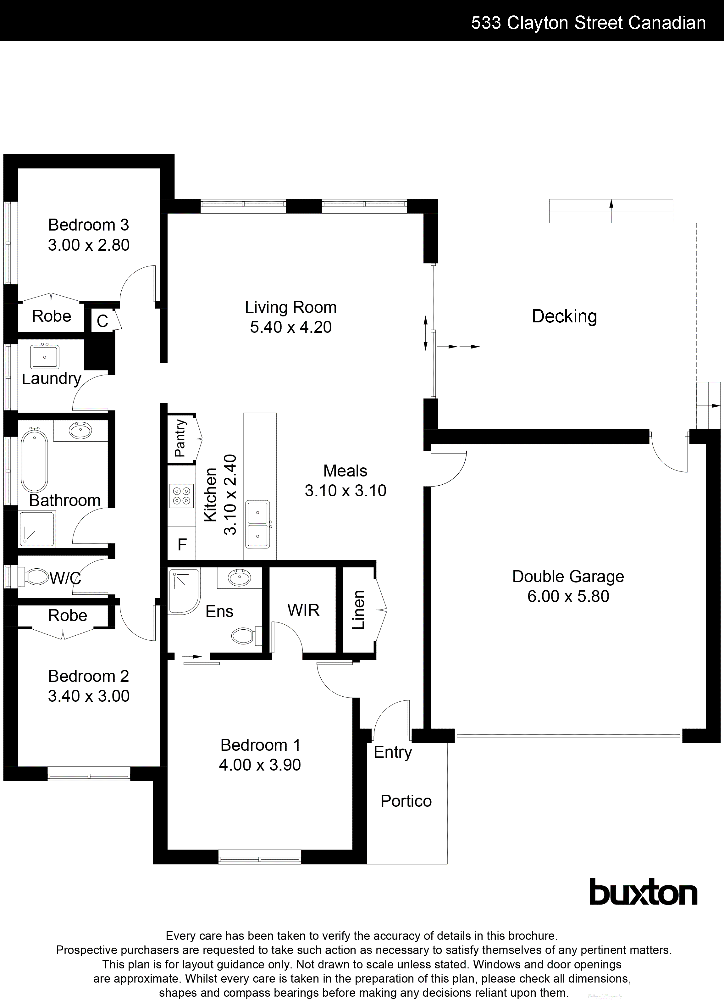 533 Clayton Street, Canadian VIC 3350 - Floorplan
