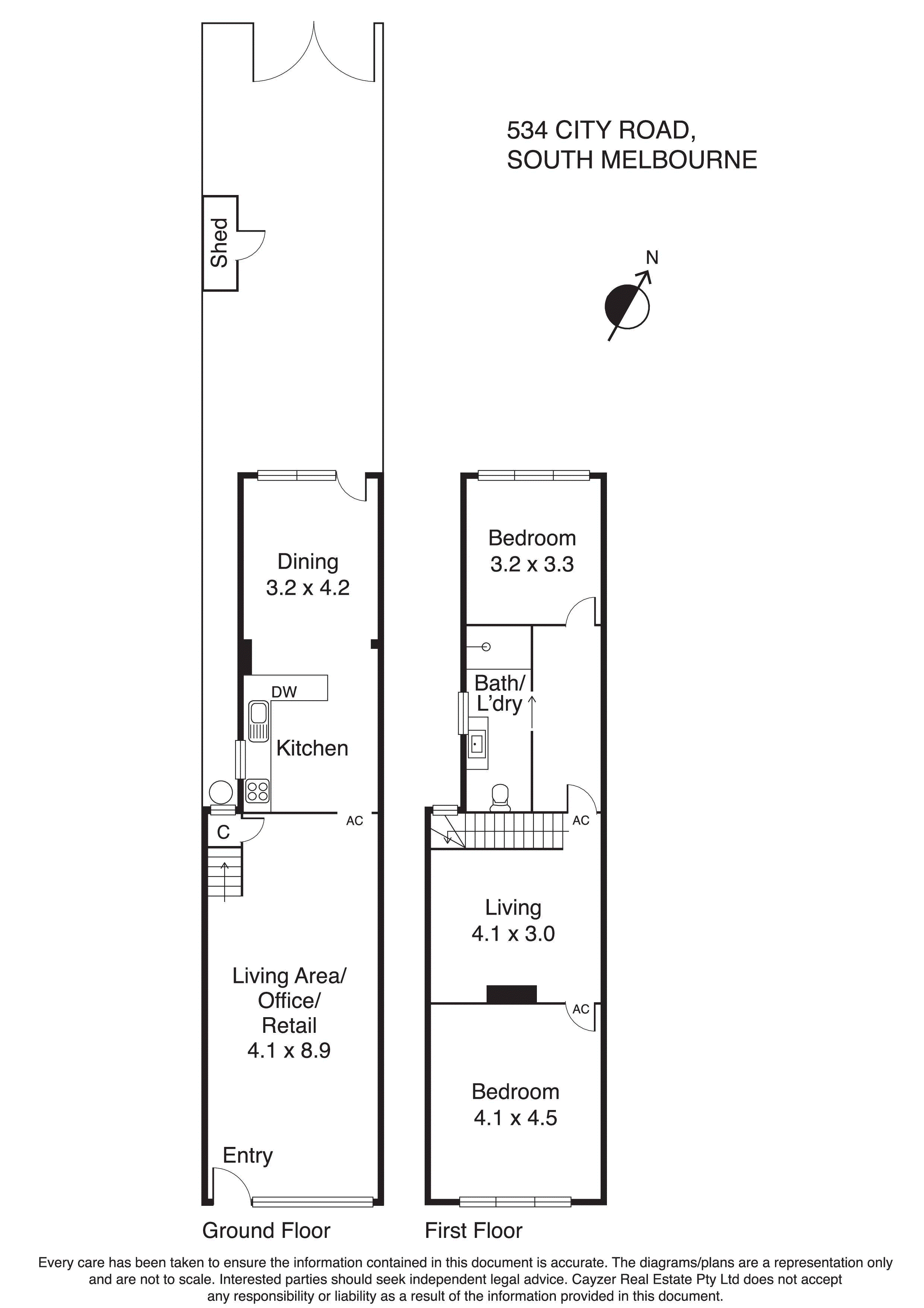 534 City Road, SOUTH MELBOURNE VIC 3205 - Floorplan