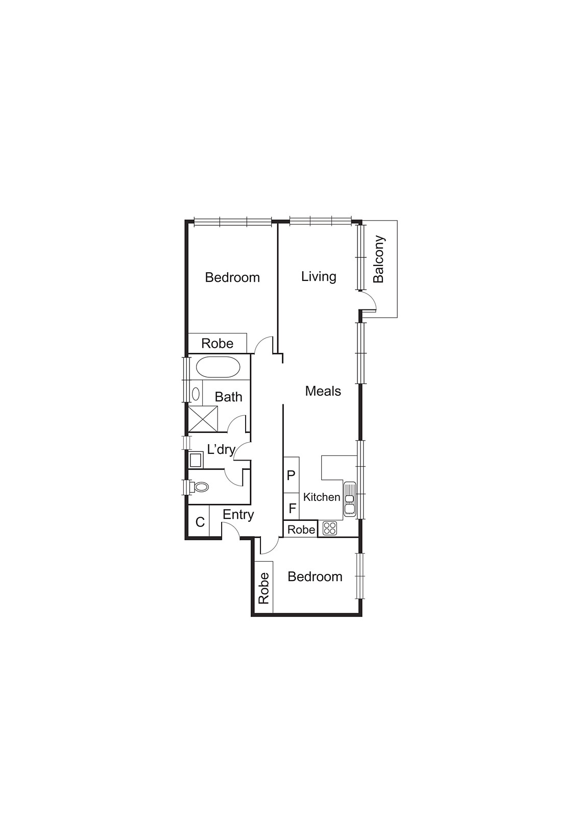 5/345 Orrong Road, St Kilda East VIC 3183 - Floorplan