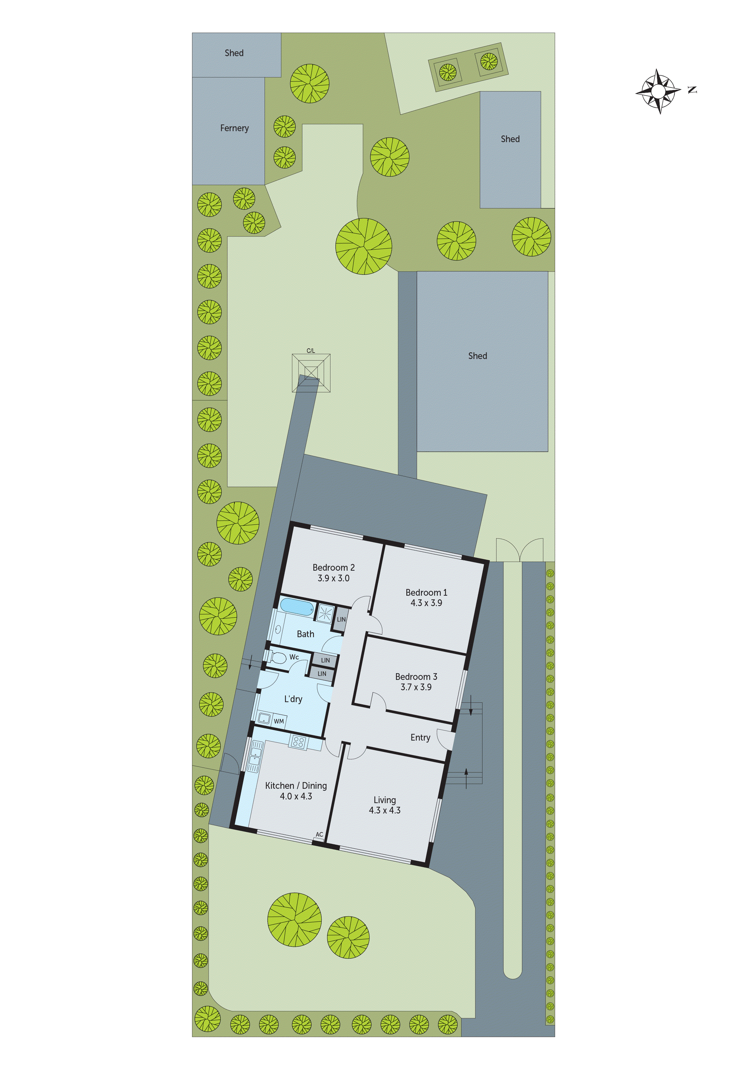 535 Thompson Road, Norlane VIC 3214 - Floorplan