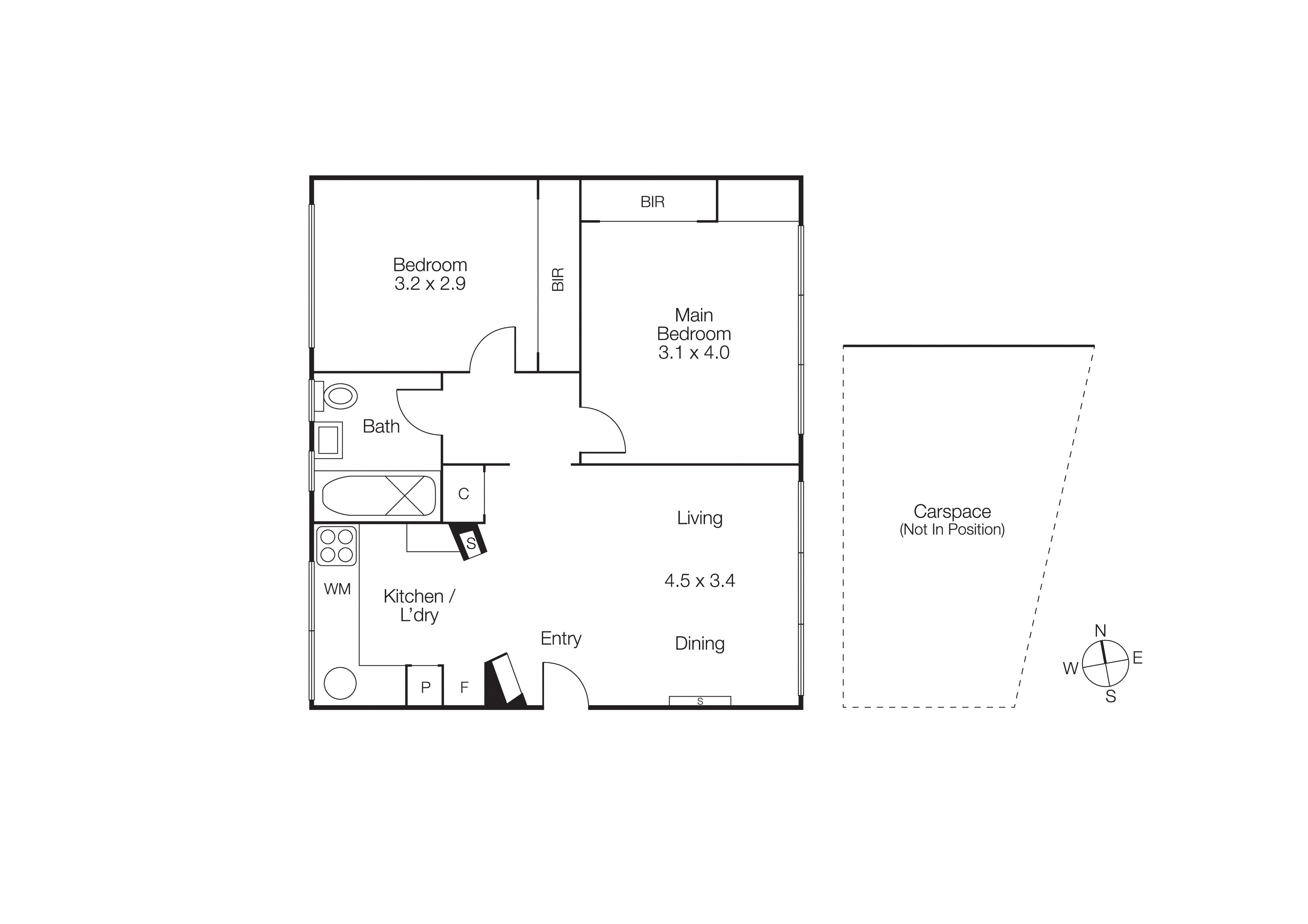 5/364 Carlisle Street, Balaclava VIC 3183 - Floorplan