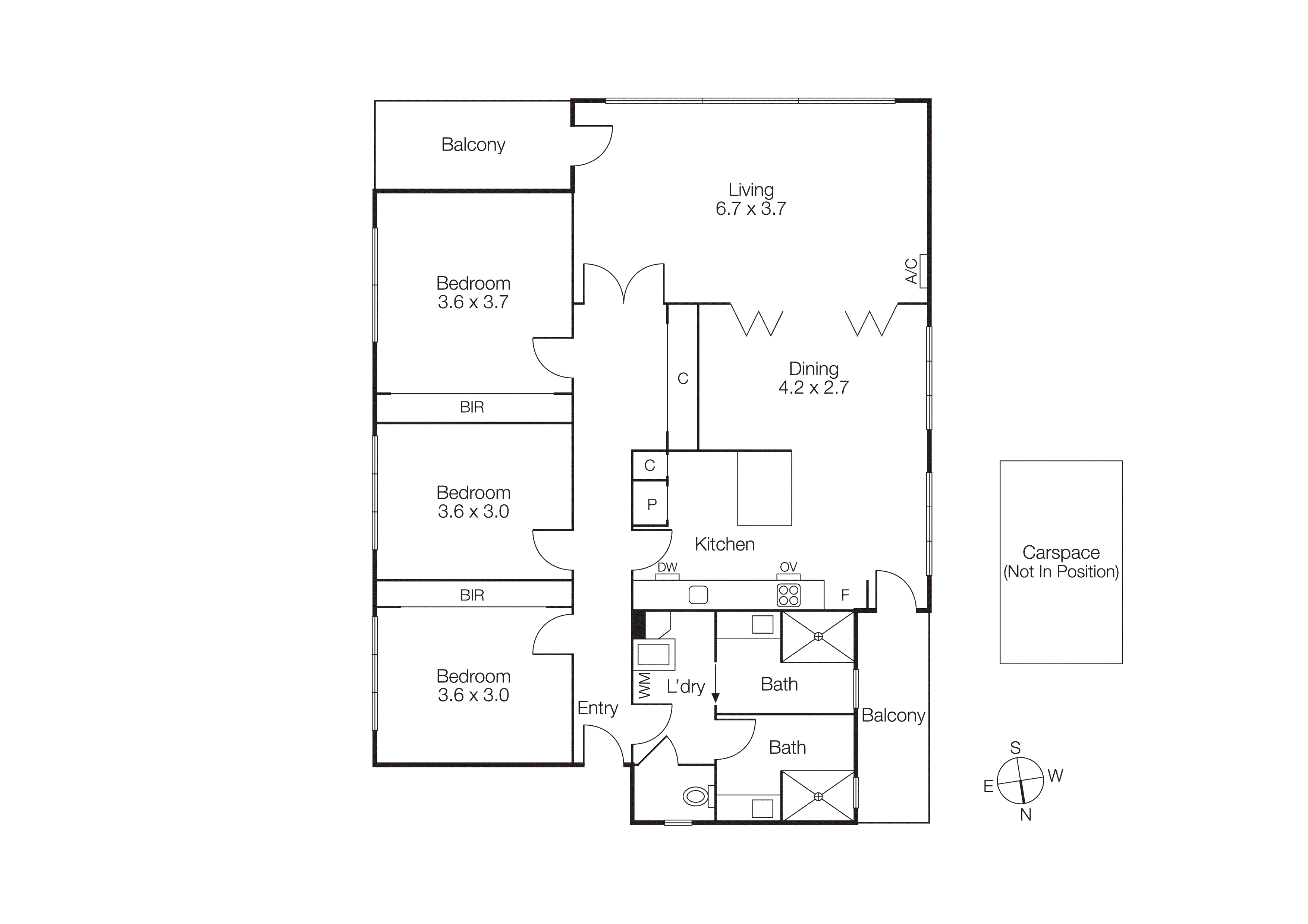 5/378 Carlisle Street, Balaclava VIC 3183 - Floorplan