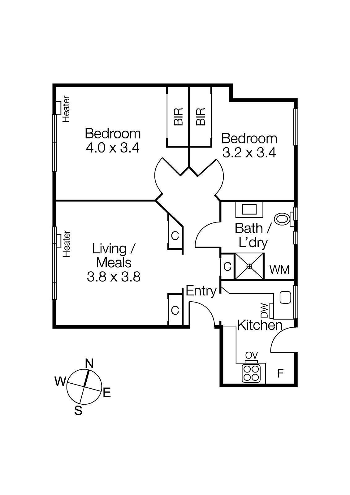 5/38 Mitford Street, Elwood VIC 3184 - Floorplan