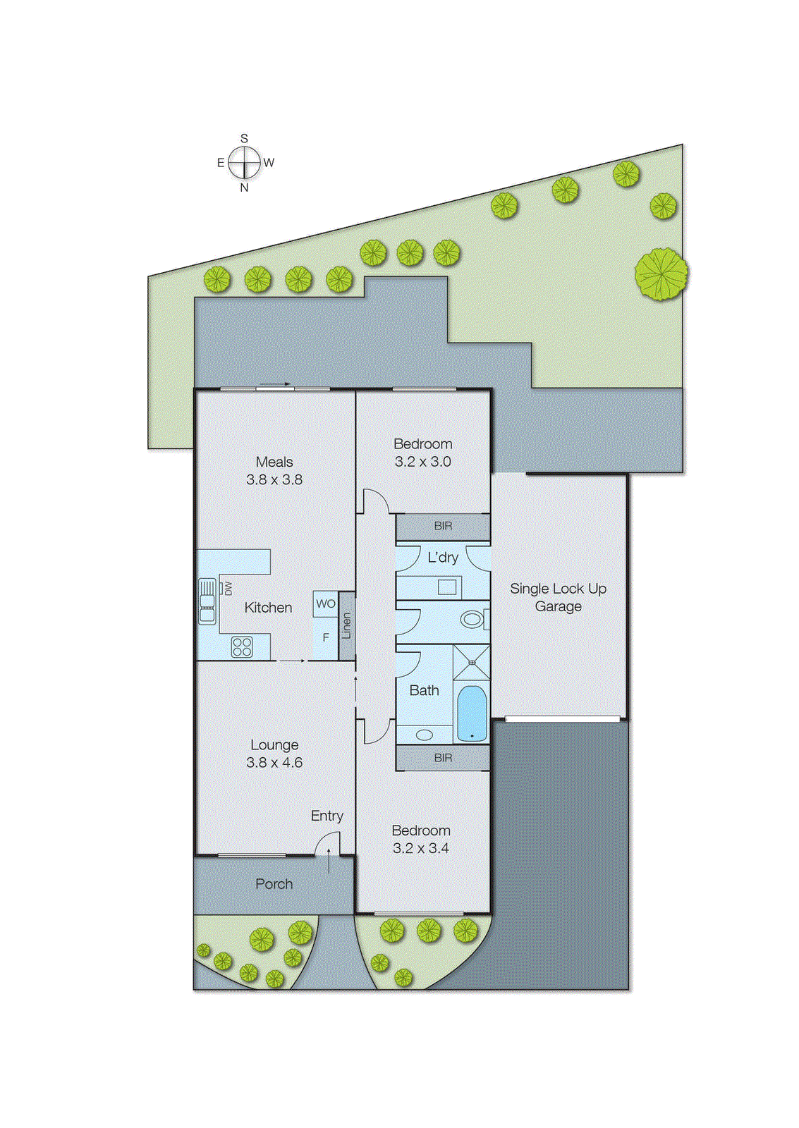 5/4-6 Edith Street, Mordialloc VIC 3195 - Floorplan