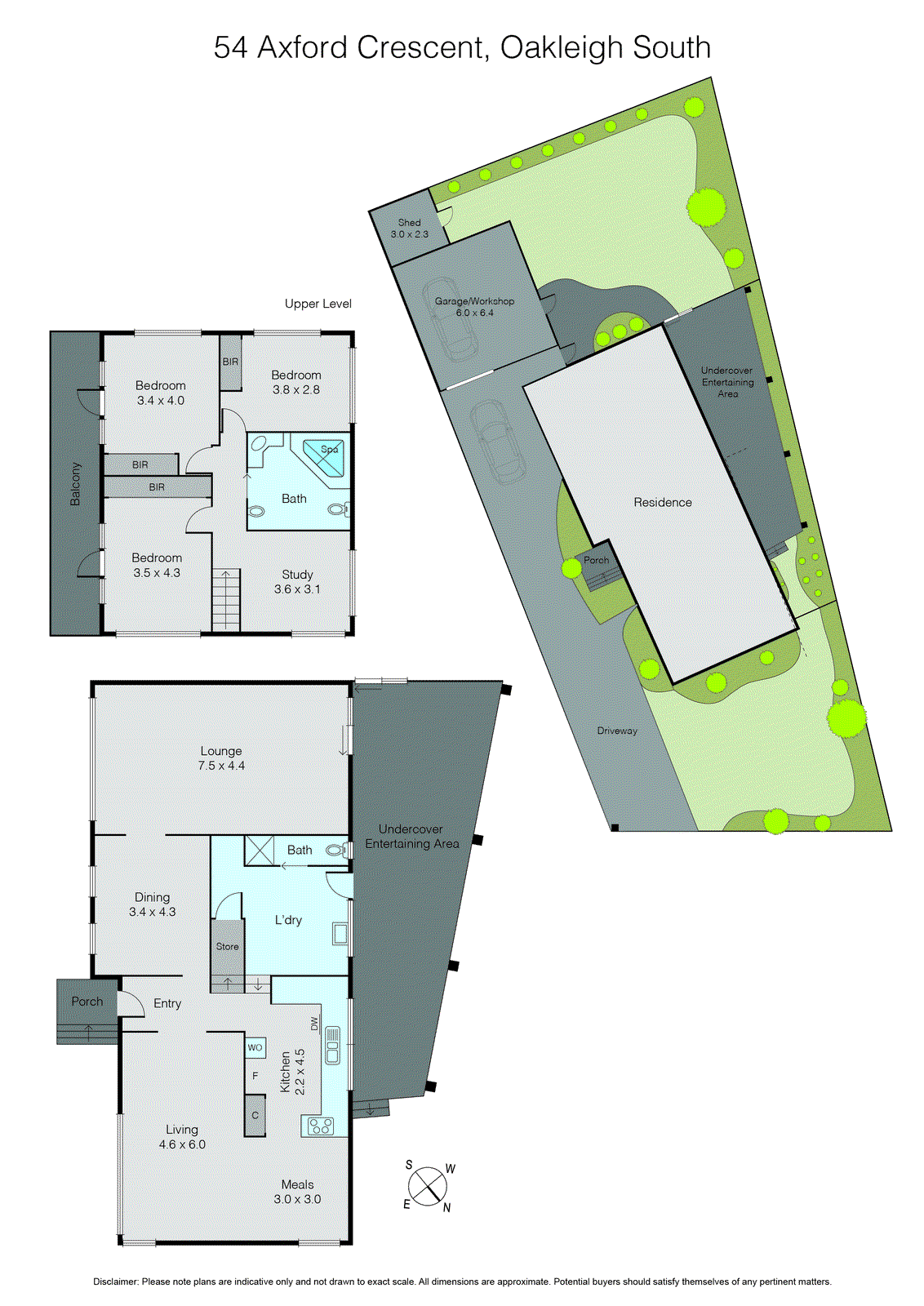 54 Axford Crescent, Oakleigh South VIC 3167 - Floorplan