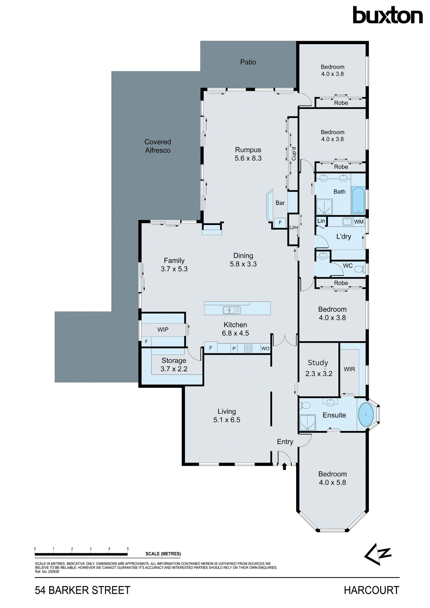 54 Barker Street, Harcourt VIC 3453 - Floorplan
