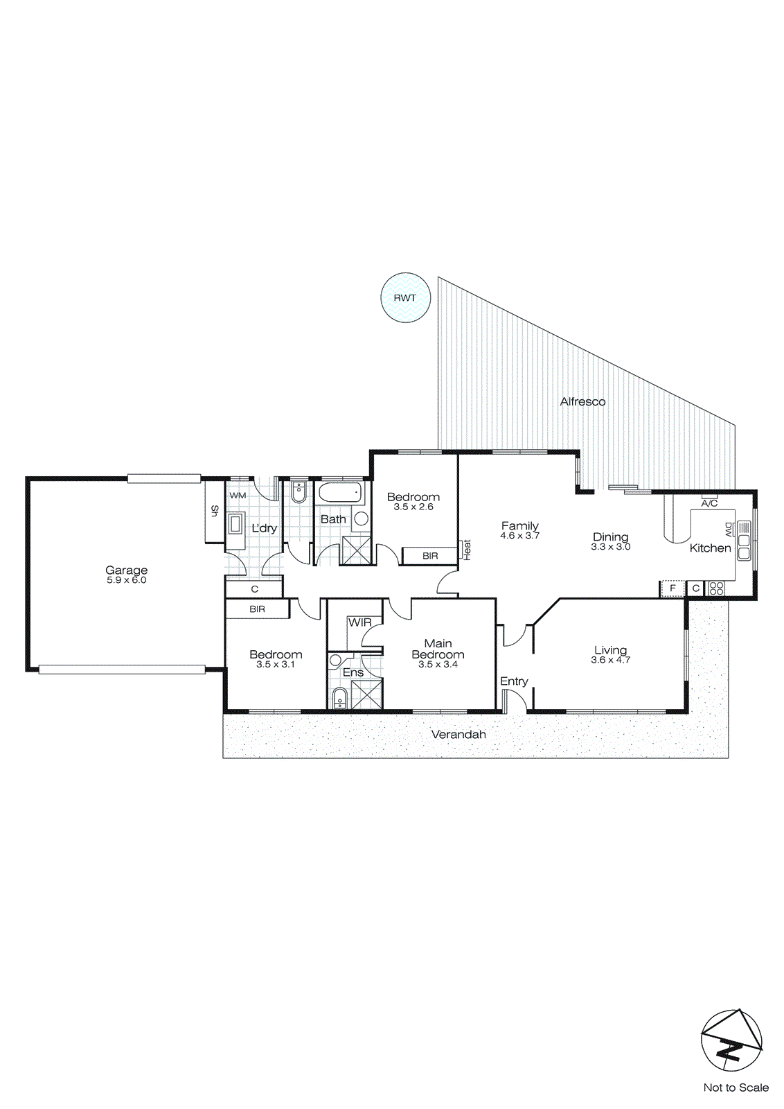 54 Cartledge Avenue, Mount Clear VIC 3350 - Floorplan
