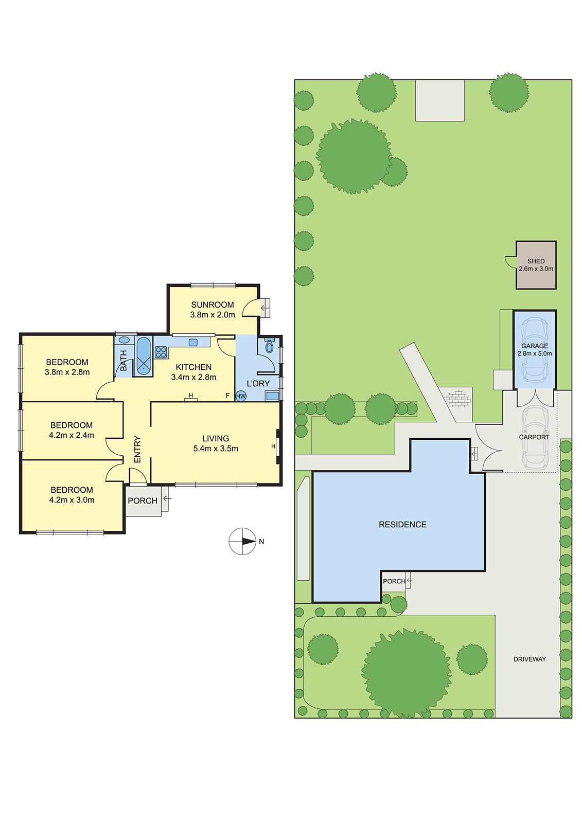 54 Helms Street, Newcomb VIC 3219 - Floorplan