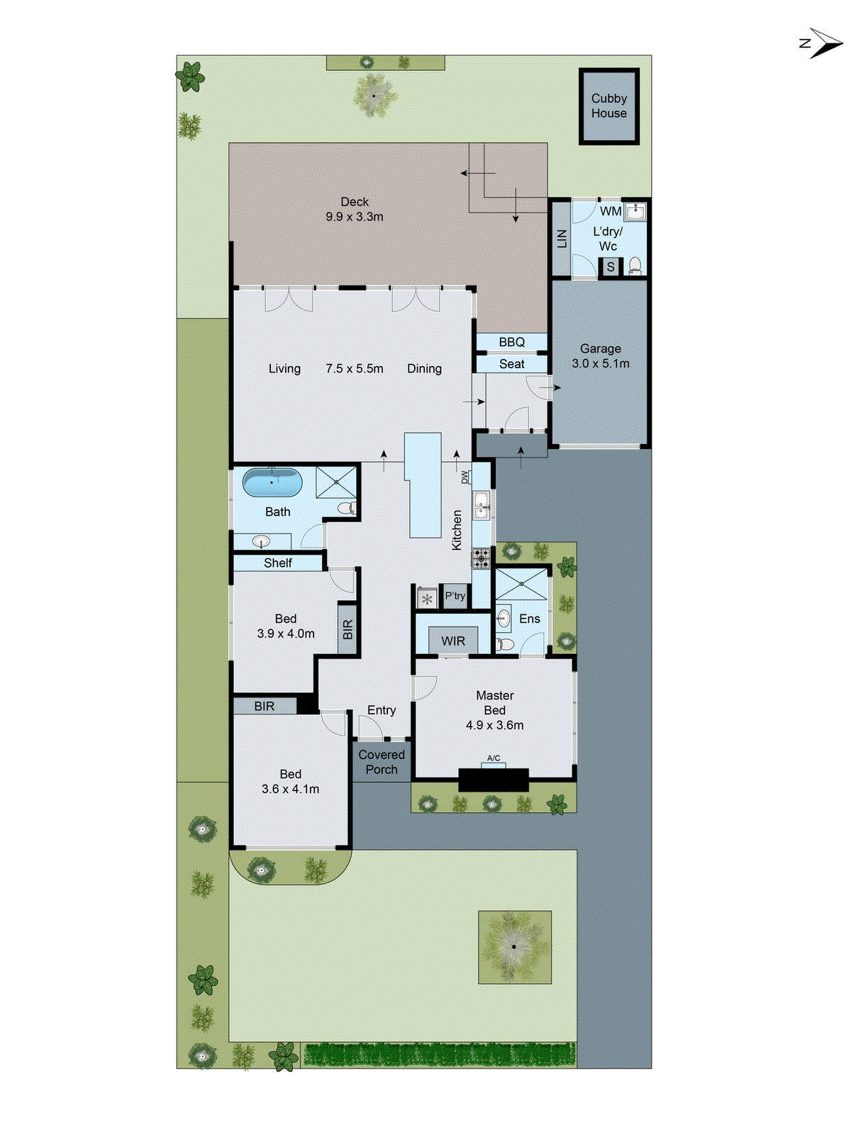 54 Lascelles Avenue, Manifold Heights VIC 3218 - Floorplan