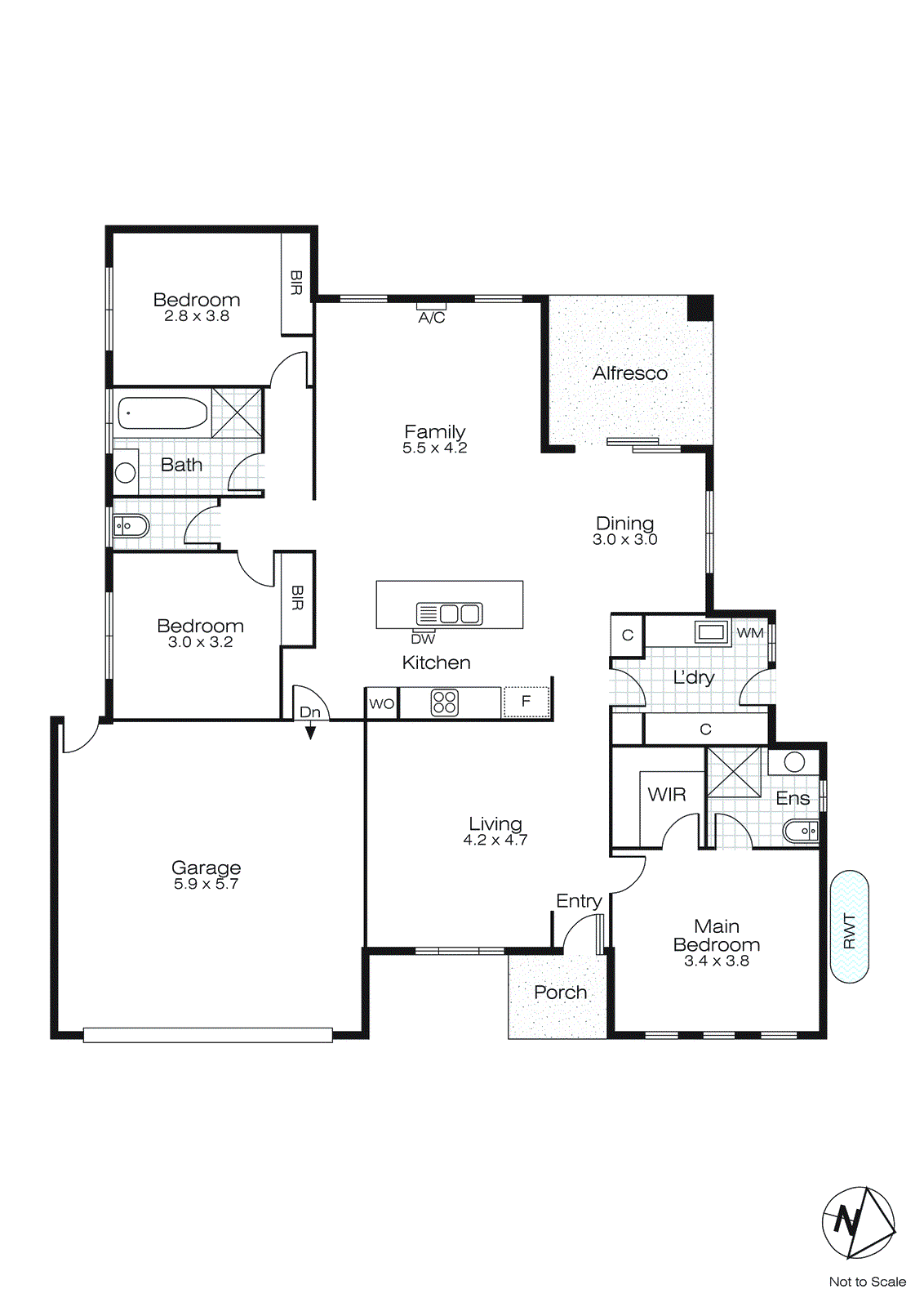 54 Learmonth Street, Alfredton VIC 3350 - Floorplan