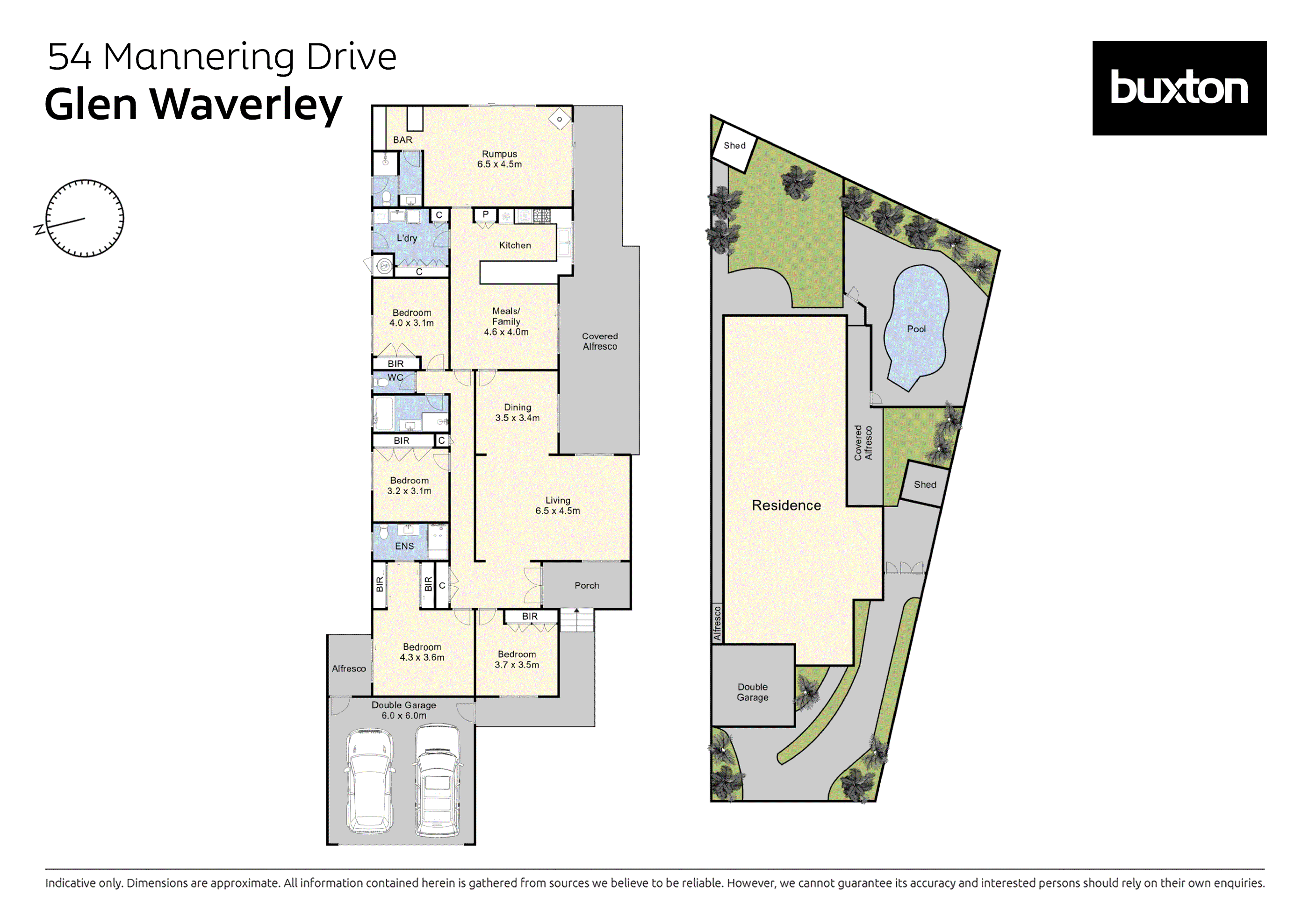 54 Mannering Drive, Glen Waverley VIC 3150 - Floorplan