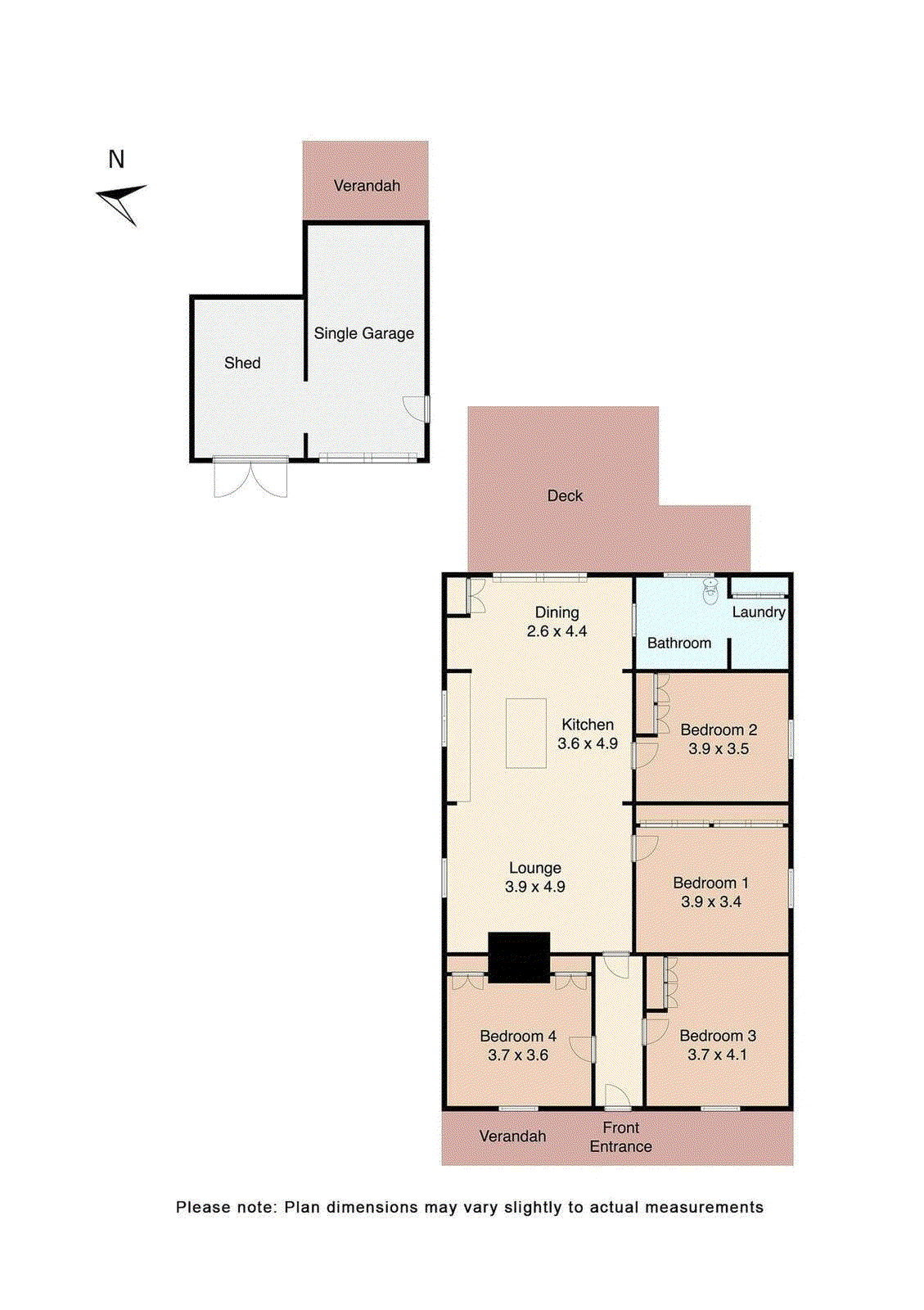 54 Napier Street, Creswick VIC 3363 - Floorplan