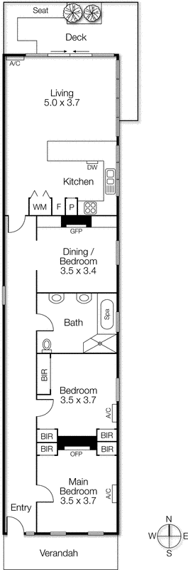 54 Octavia Street, St Kilda VIC 3182 - Floorplan