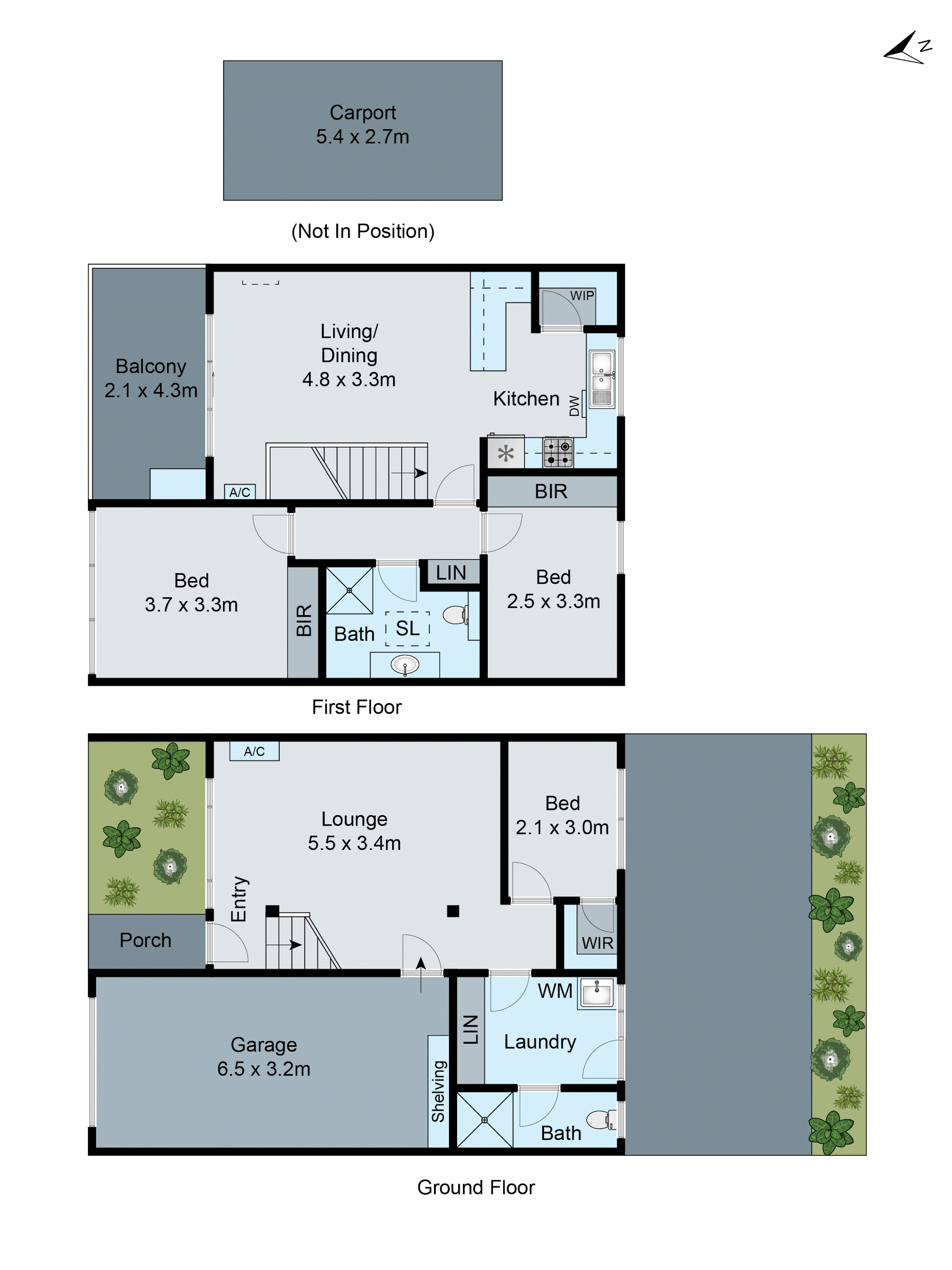 5/4 Pilrig Avenue, Newtown VIC 3220 - Floorplan