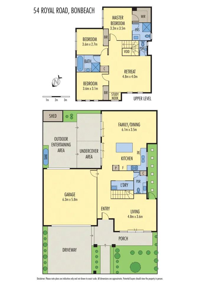 54 Royal Road, BONBEACH VIC 3196 - Floorplan