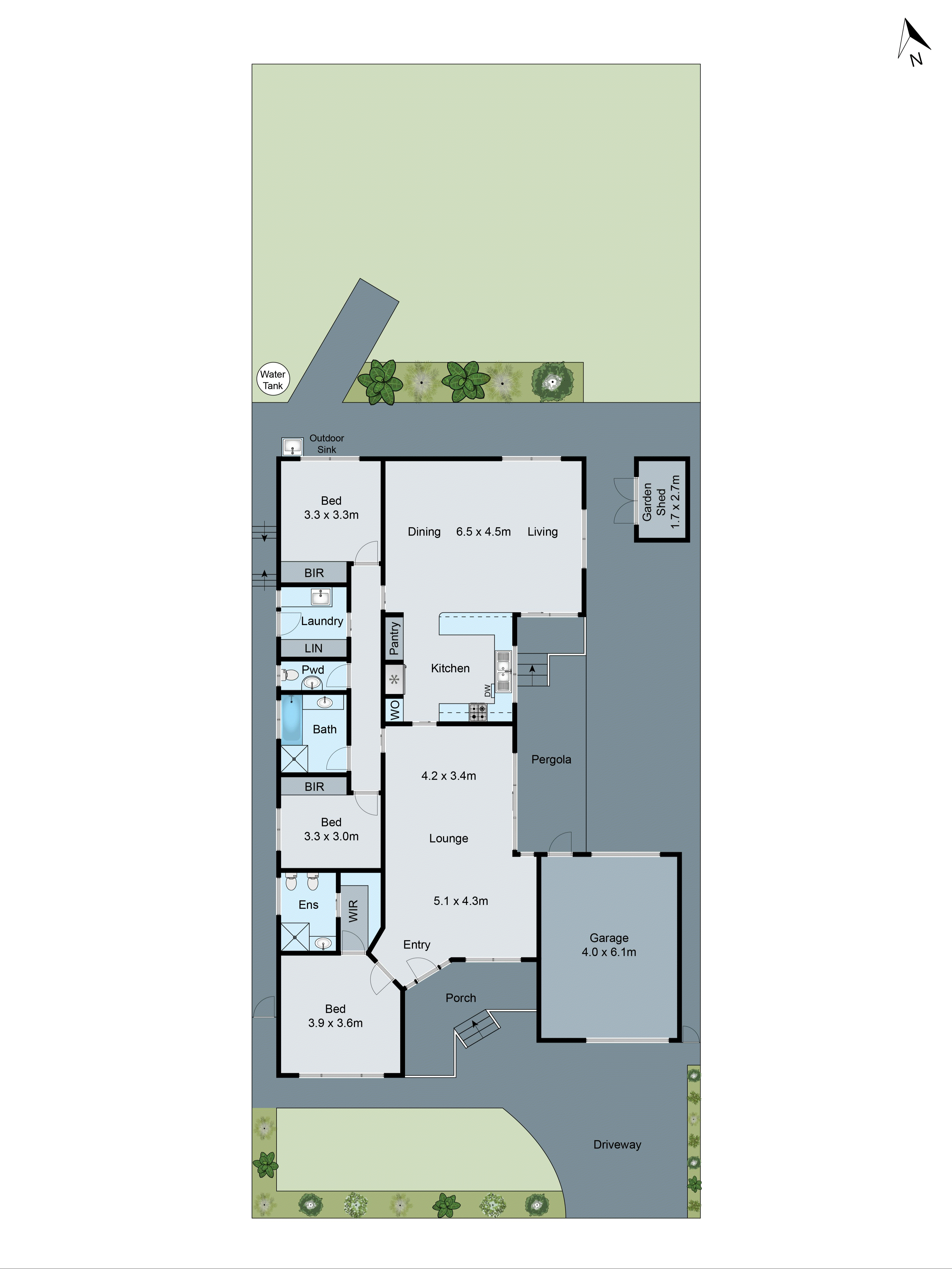 54 Ruhamah Avenue, Bell Post Hill VIC 3215 - Floorplan