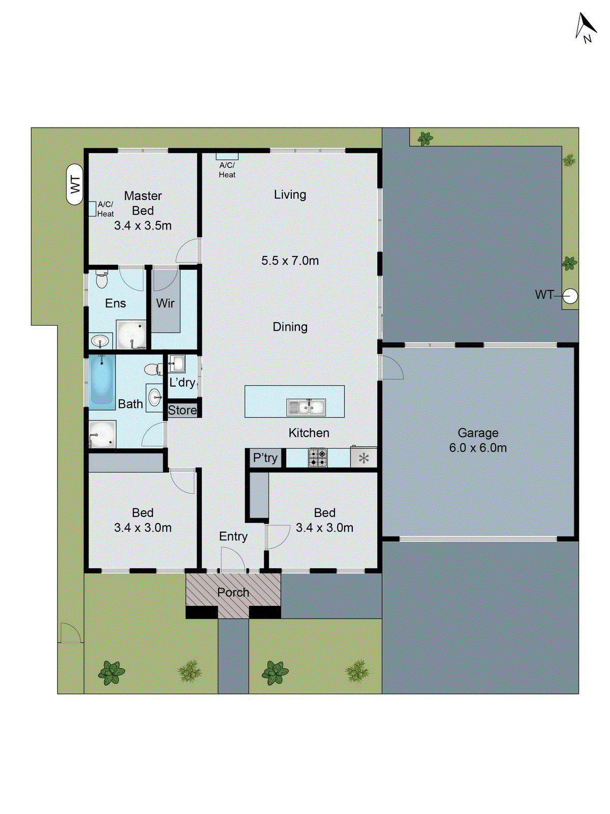54 Shackleton Street, Belmont VIC 3216 - Floorplan