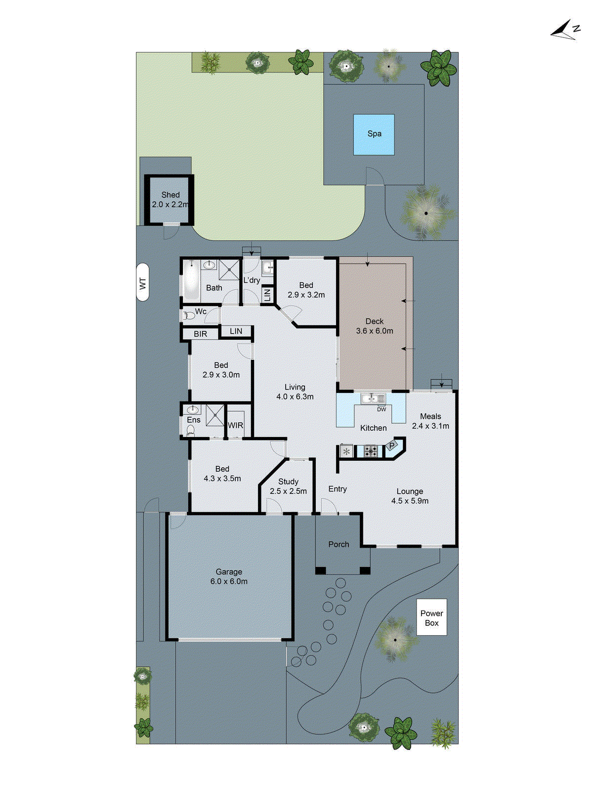 54 Tareeda Way, Ocean Grove VIC 3226 - Floorplan