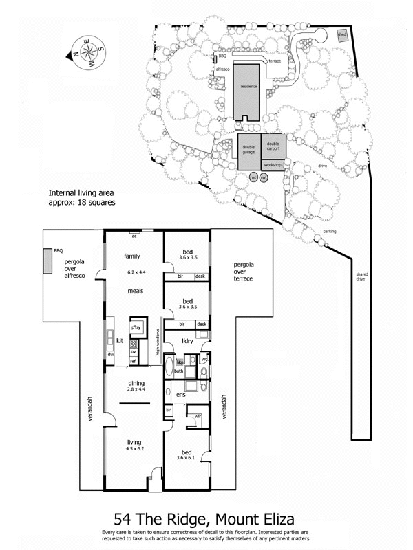 54 The Ridge, MOUNT ELIZA VIC 3930 - Floorplan