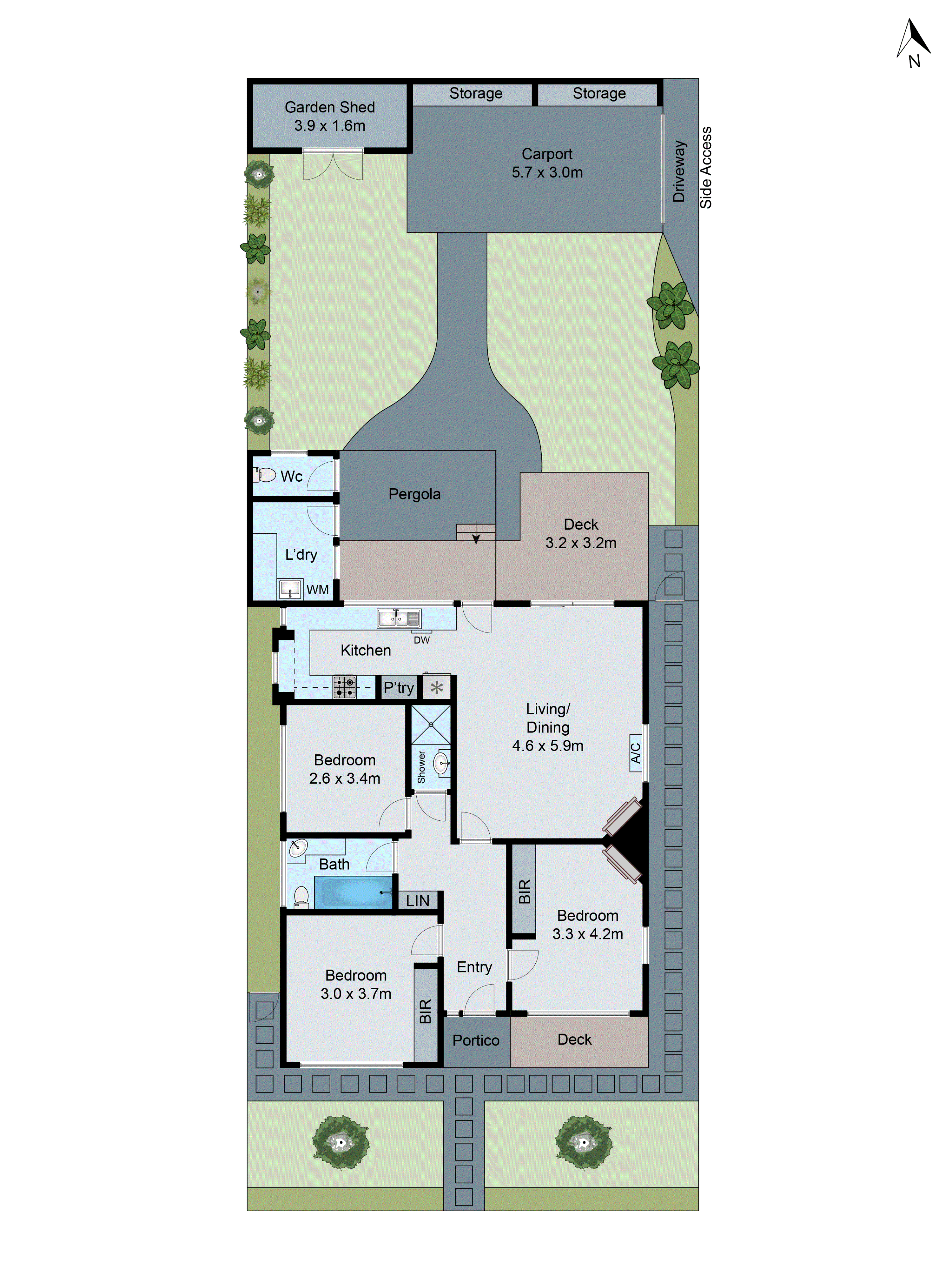 54 Weller Street, Geelong West VIC 3218 - Floorplan