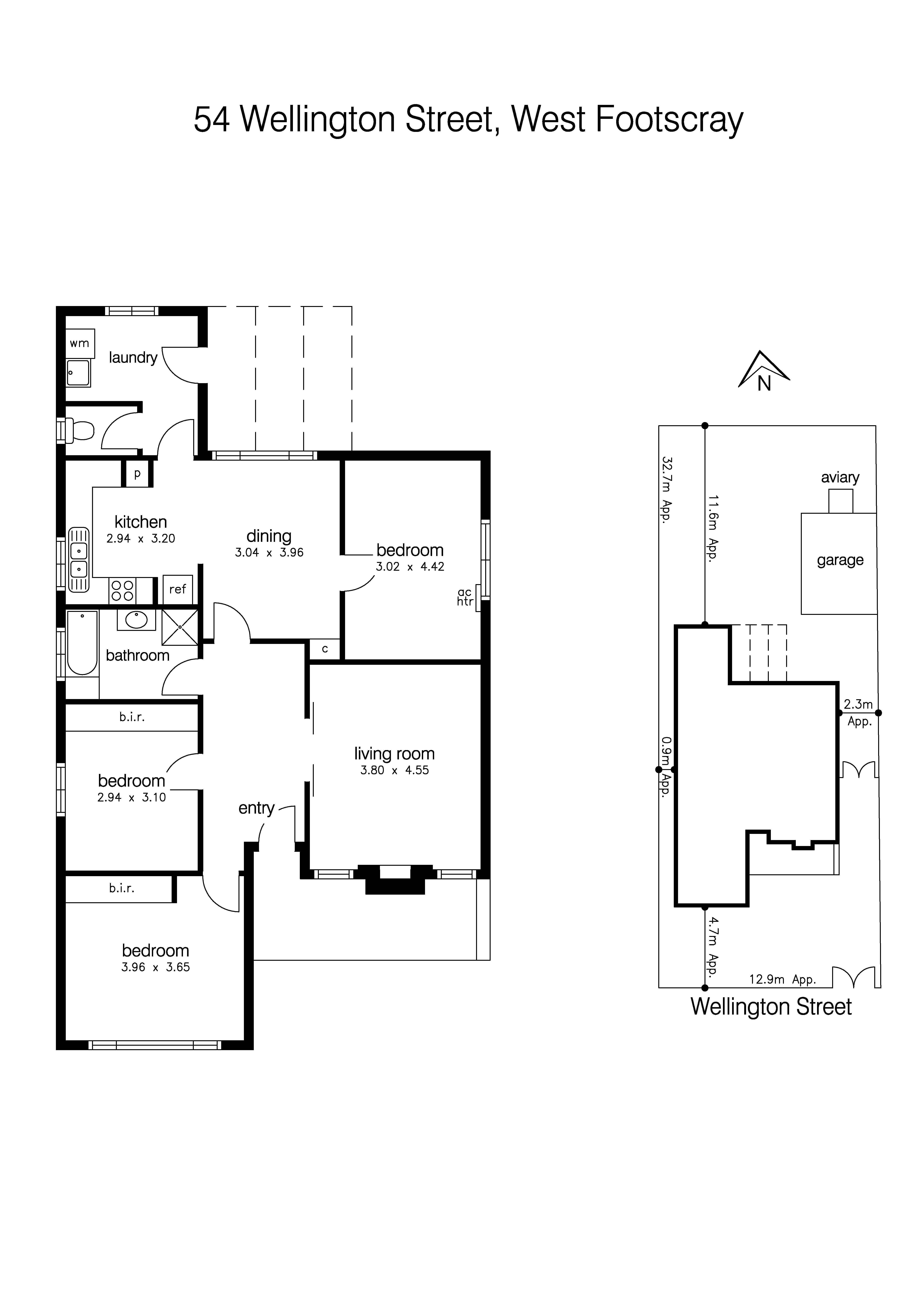 54 Wellington Street, WEST FOOTSCRAY VIC 3012 - Floorplan