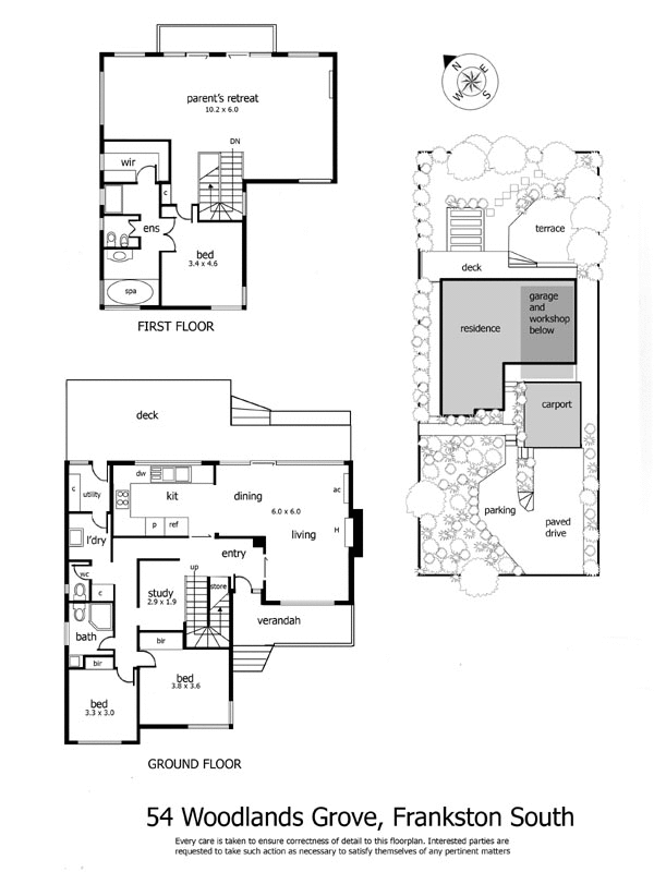 54 Woodlands Grove, FRANKSTON VIC 3199 - Floorplan