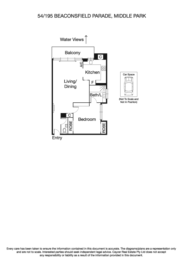 54/195 Beaconsfield Parade, MIDDLE PARK VIC 3206 - Floorplan