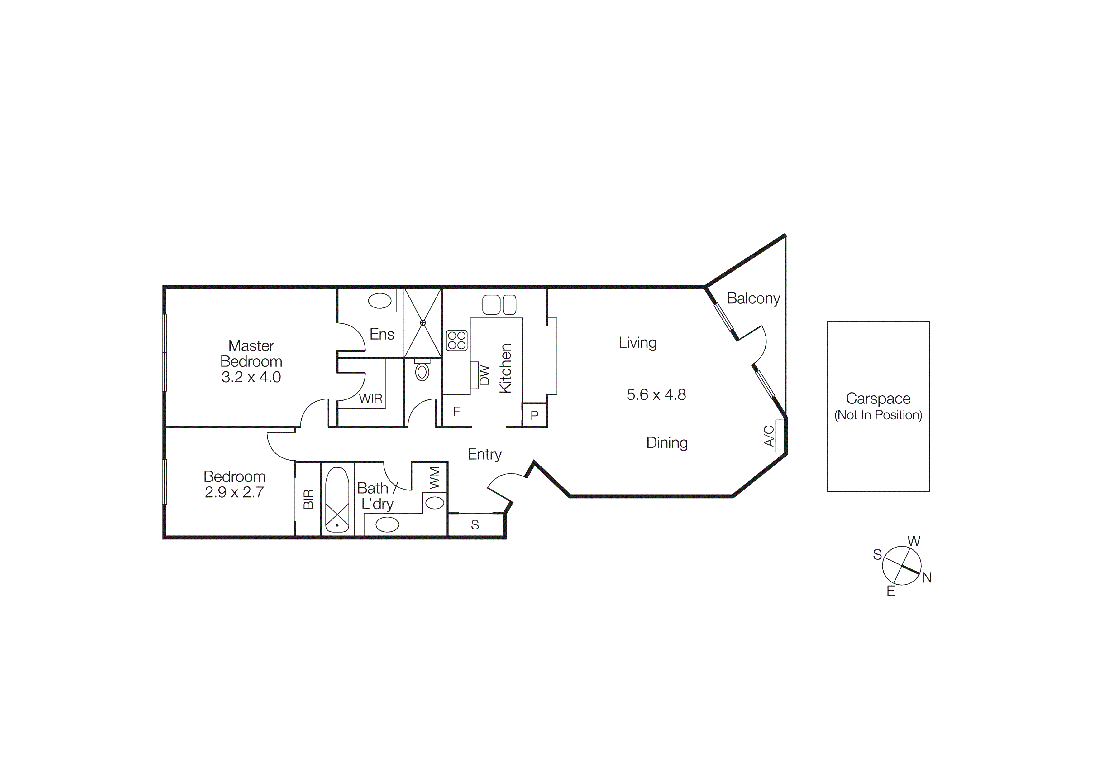5/43-44 Marine Parade, St Kilda VIC 3182 - Floorplan