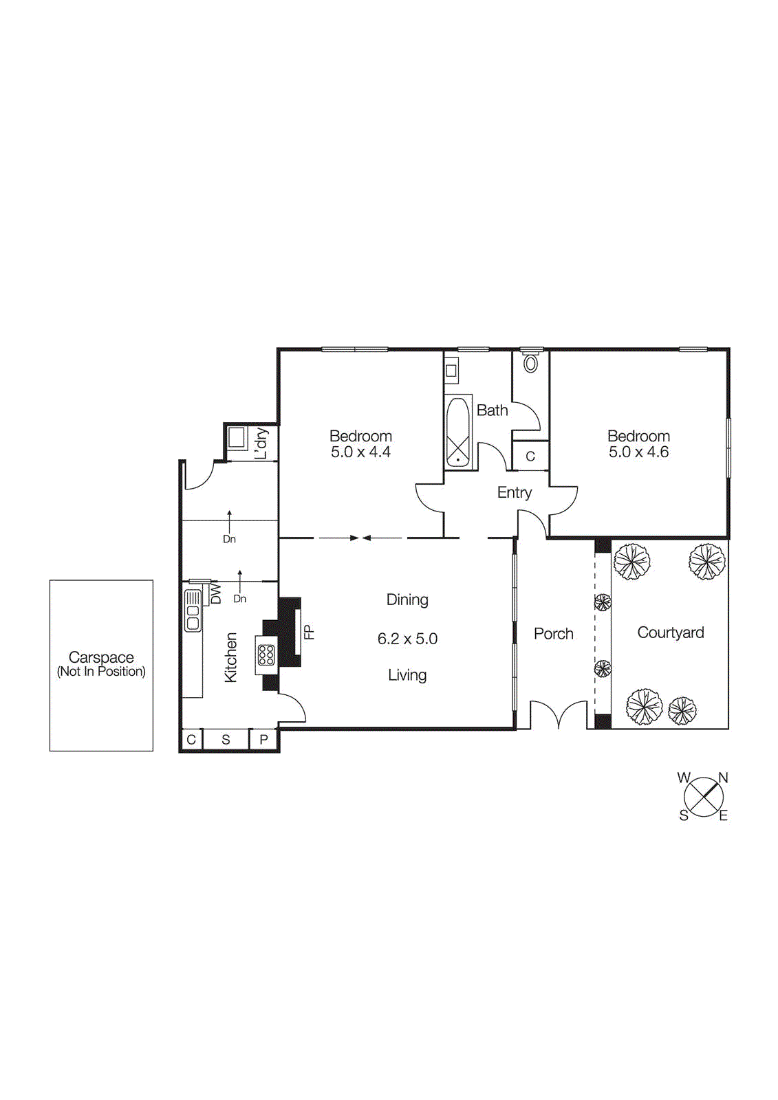 5/43 Acland Street, St Kilda VIC 3182 - Floorplan