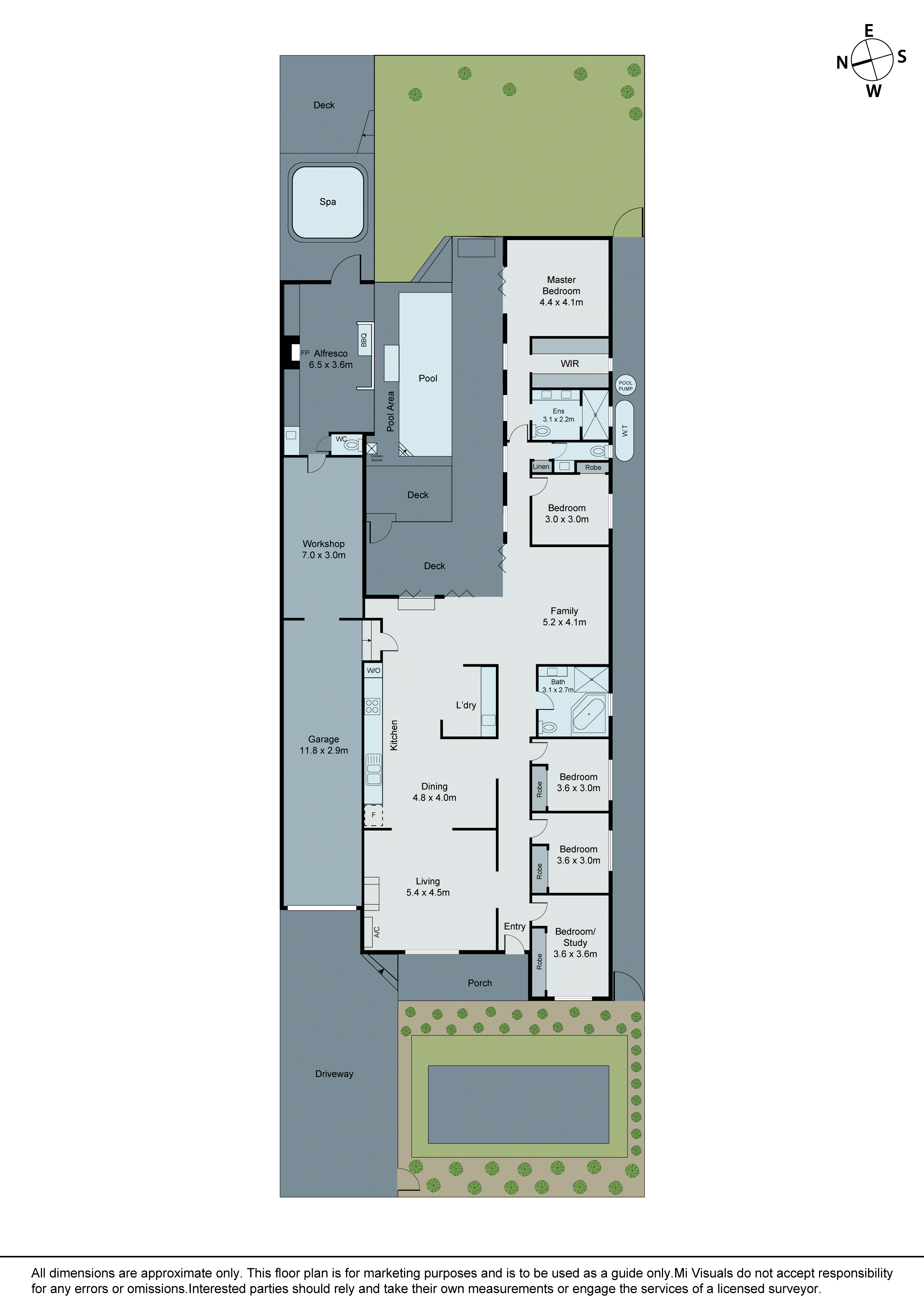 544 Bluff Road, Hampton VIC 3188 - Floorplan