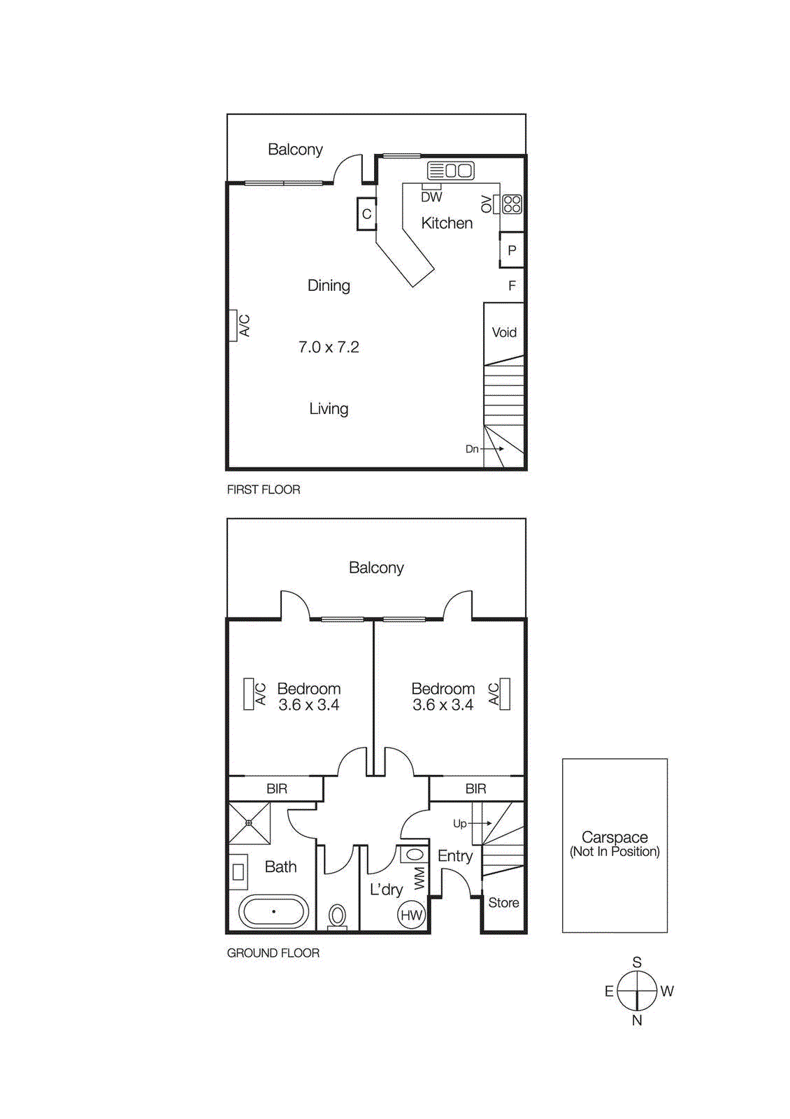 5/440 Hampton Street, Hampton VIC 3188 - Floorplan