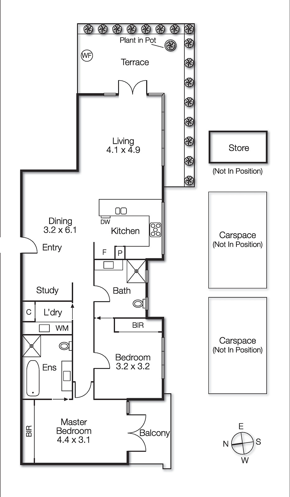 5/45 Bluff Road, Black Rock VIC 3193 - Floorplan