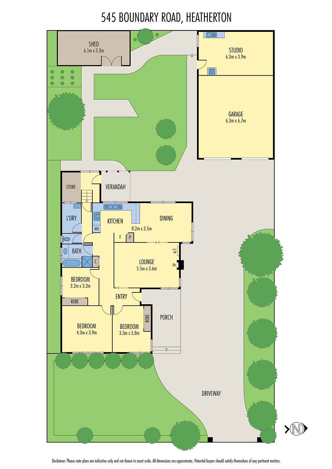 545 Boundary Road, Heatherton VIC 3202 - Floorplan