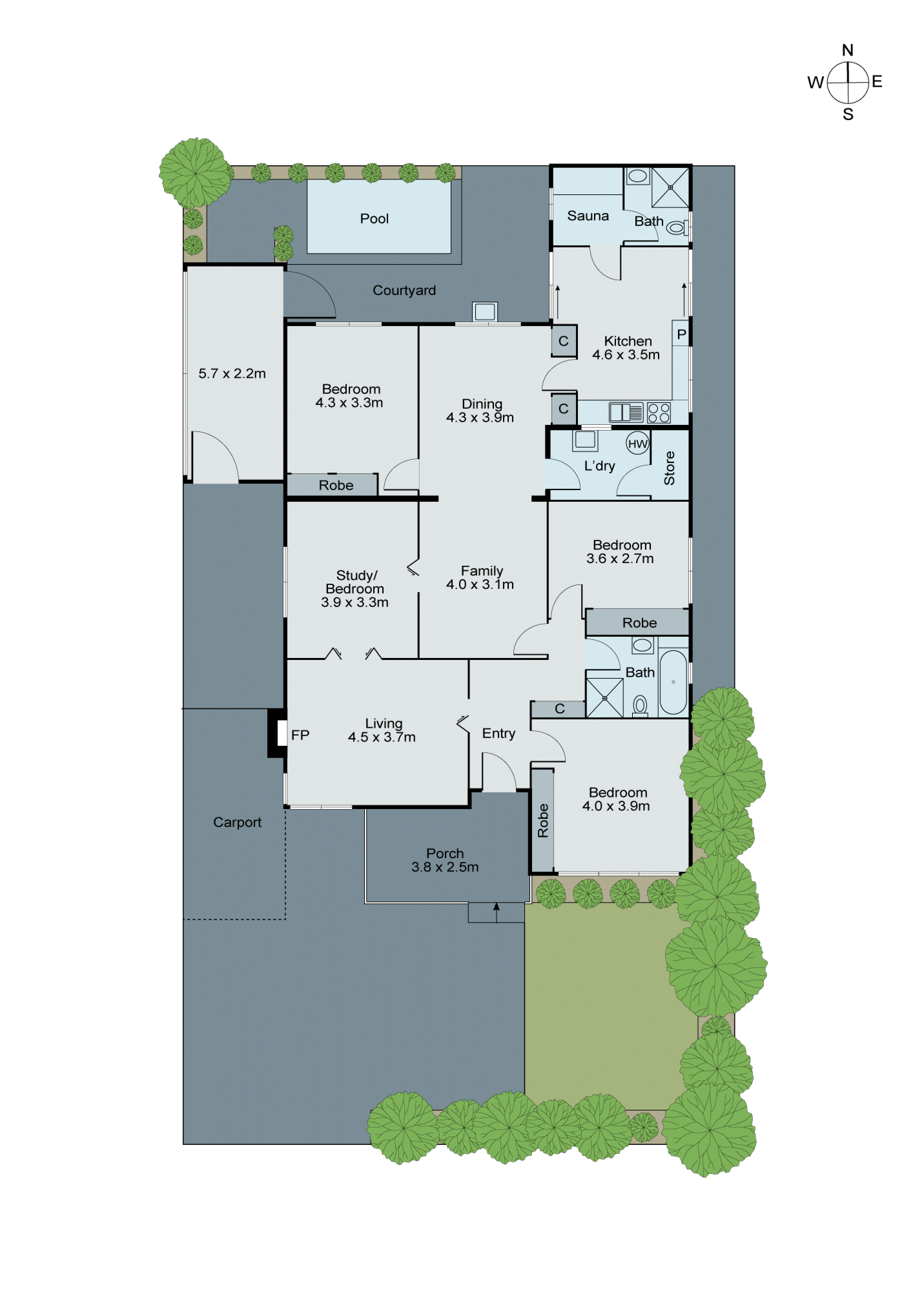 545 Centre Road, Bentleigh VIC 3204 - Floorplan