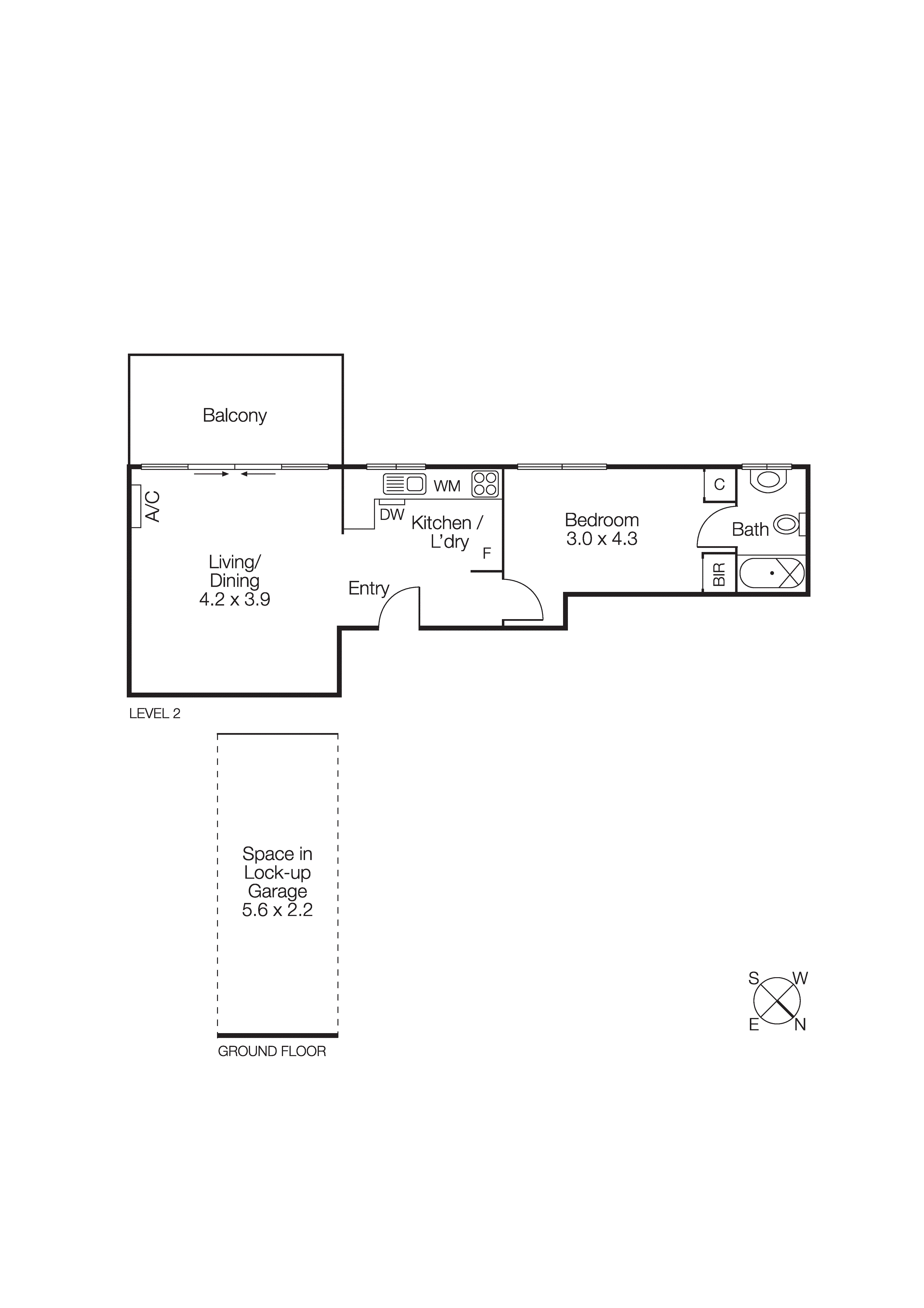 5/45 Clyde Street, St Kilda VIC 3182 - Floorplan
