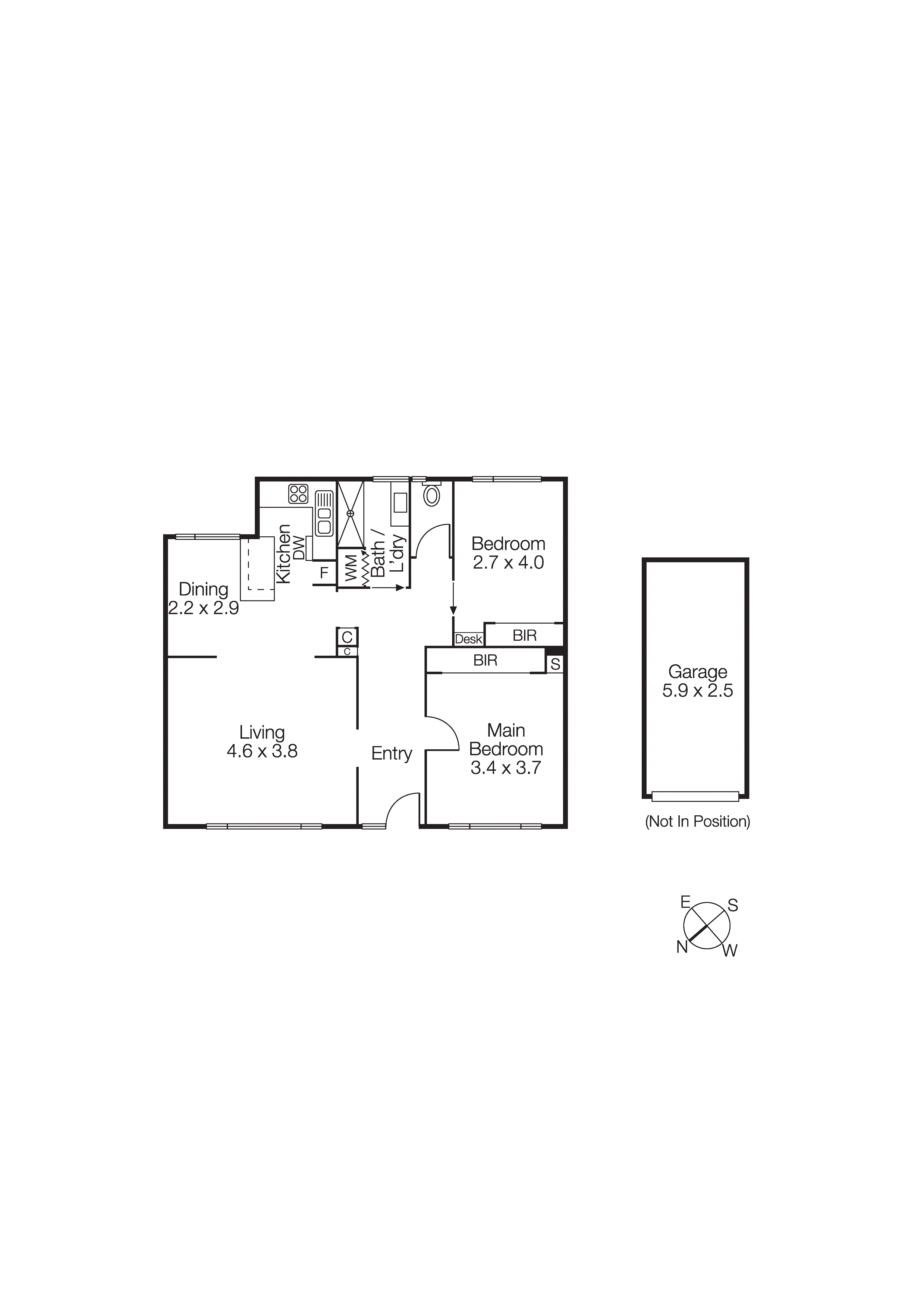 5/45 Spray Street, Elwood VIC 3184 - Floorplan