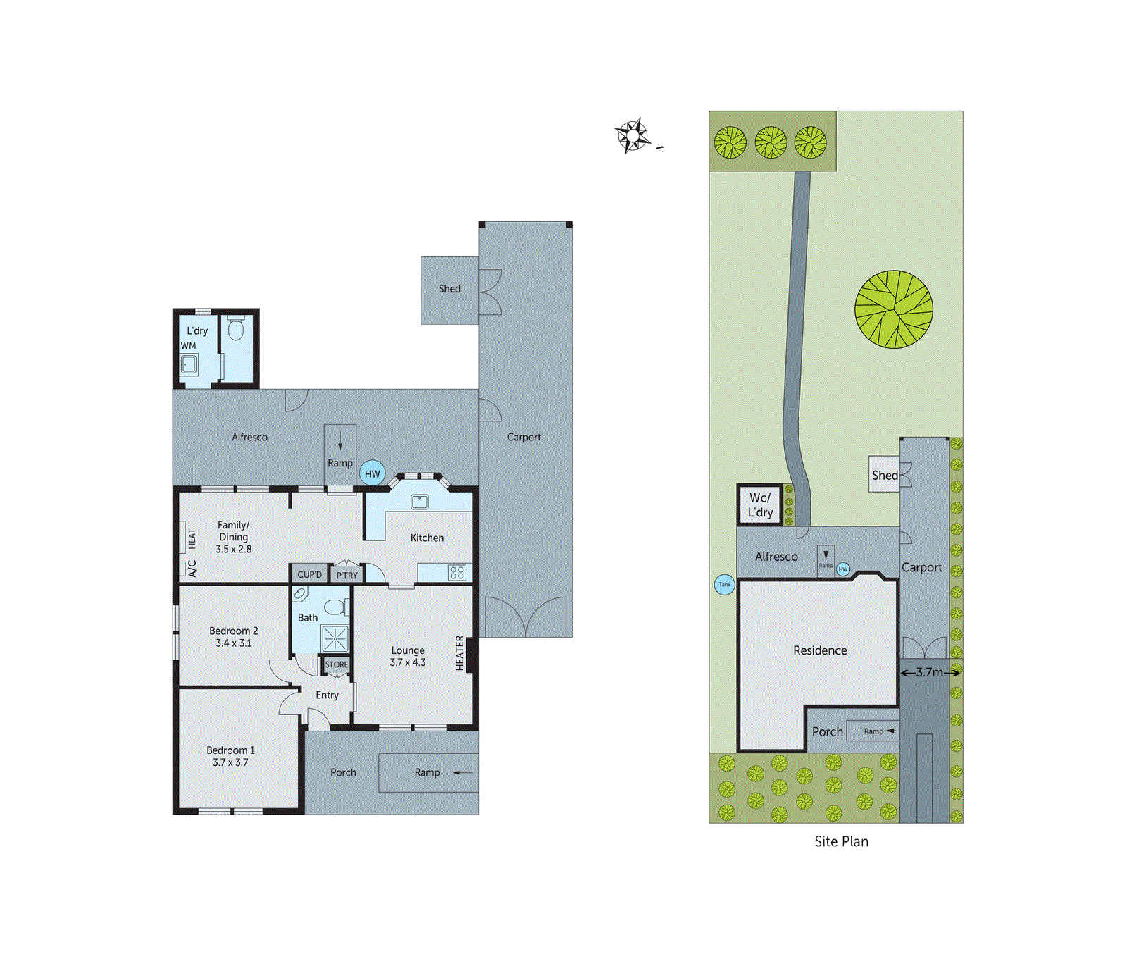 545 Thompson Road, Norlane VIC 3214 - Floorplan