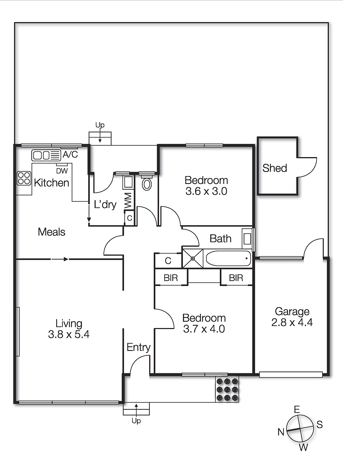 5/46 Fewster Road, Hampton VIC 3188 - Floorplan