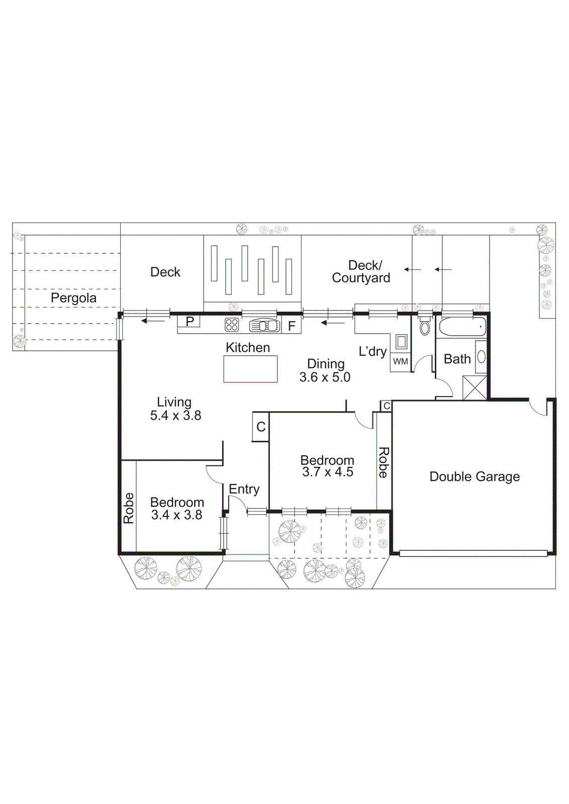 5/49 Crisp Street, Hampton VIC 3188 - Floorplan