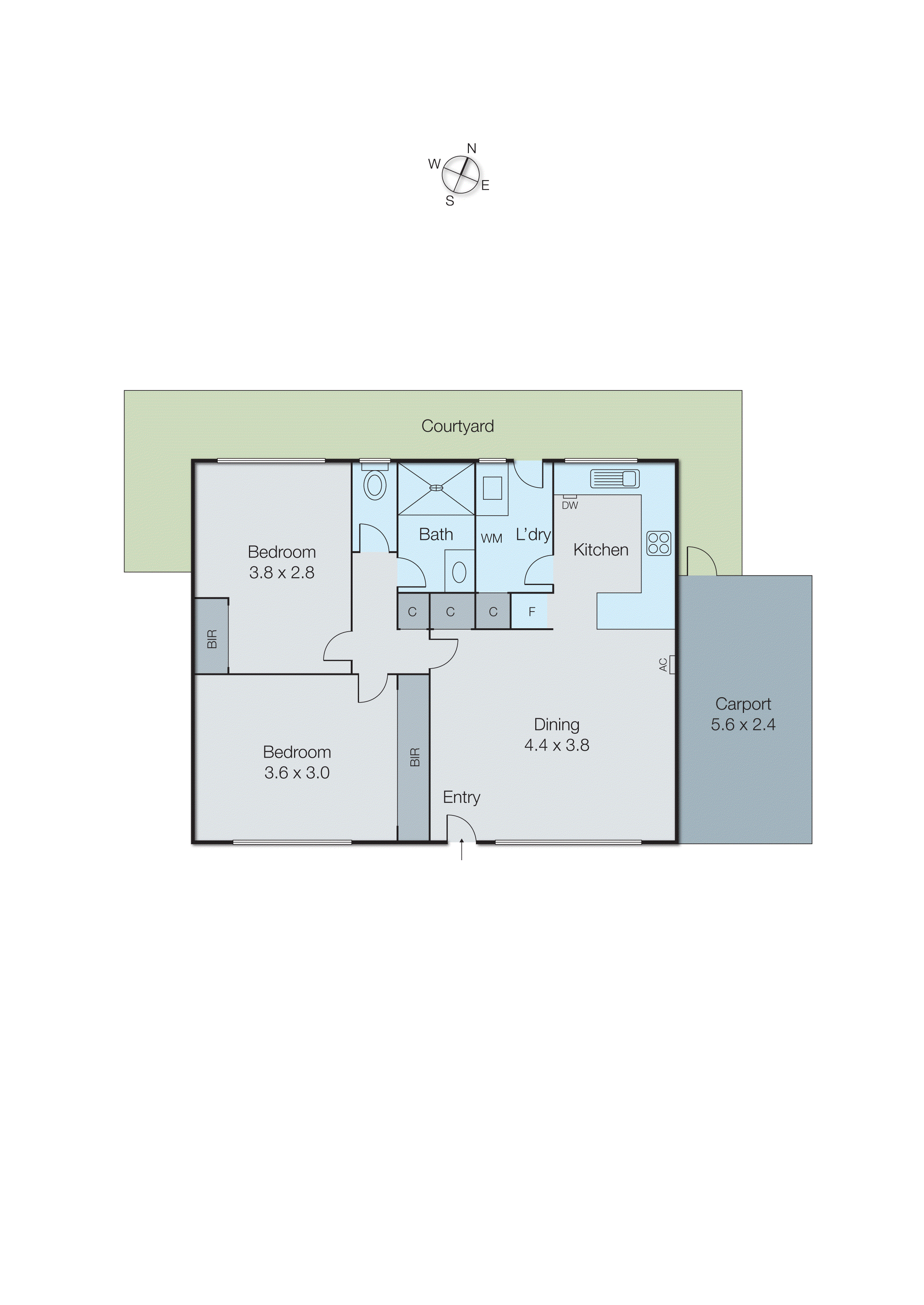 5/492 Main Street, Mordialloc VIC 3195 - Floorplan