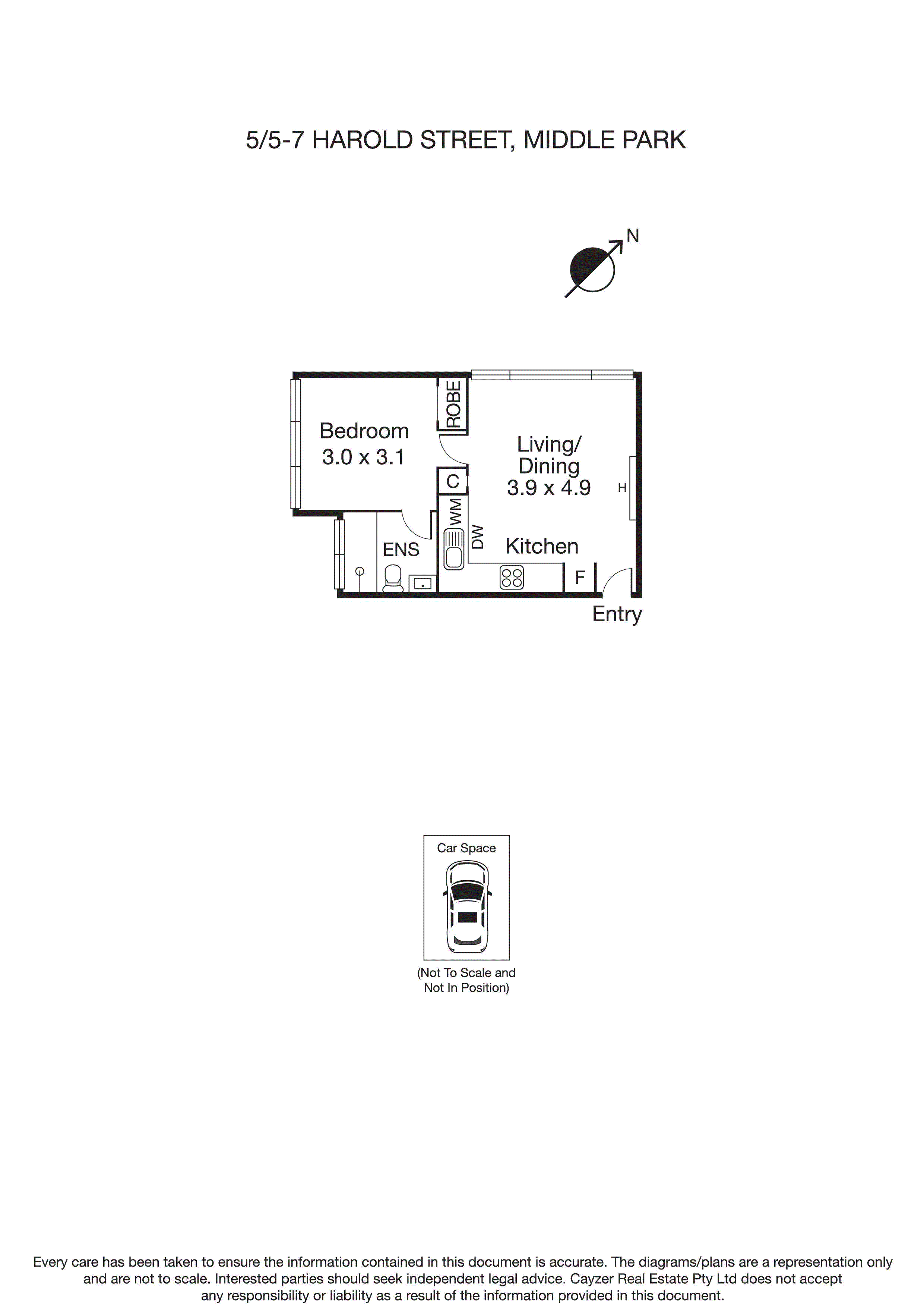 5/5-7 Harold Street, MIDDLE PARK VIC 3206 - Floorplan