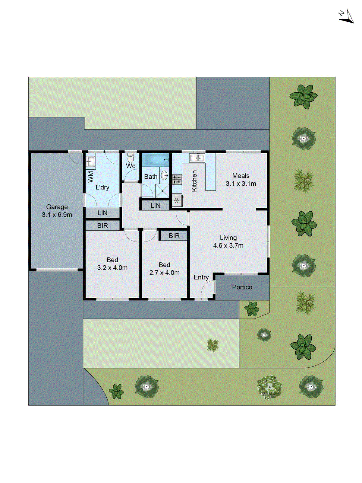 55 Amarina Crescent, Grovedale VIC 3216 - Floorplan