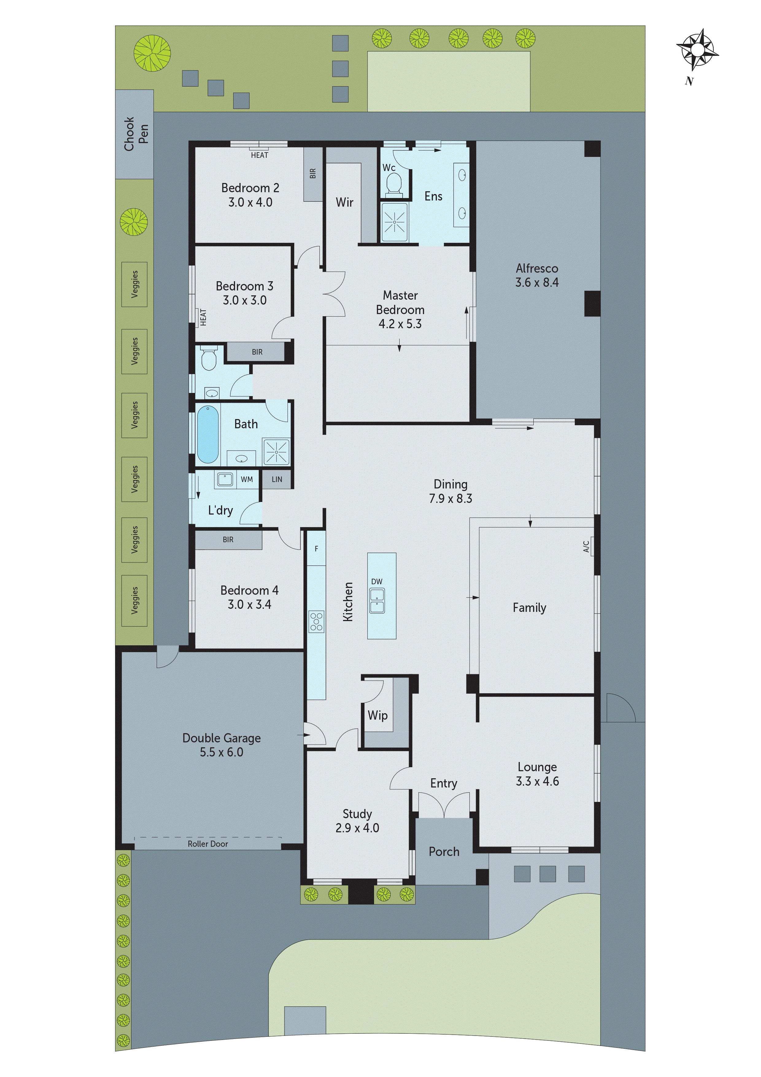 55 Ambrosia Drive, Armstrong Creek VIC 3217 - Floorplan